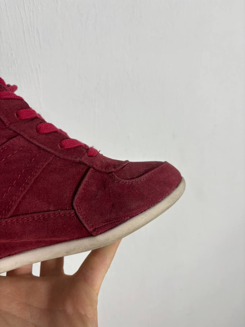 Other Isabel Marant Etoile style Suede Hi-Top Sneakers Shoes Size US 8 / IT 38 - 4 Thumbnail