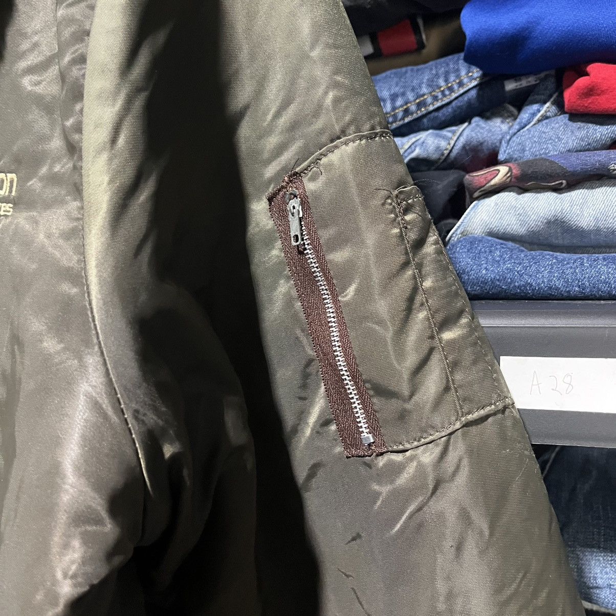 Vintage Vintage 70s Timber King Bomber Flight Jacket Faux Fur Large Size US L / EU 52-54 / 3 - 6 Thumbnail