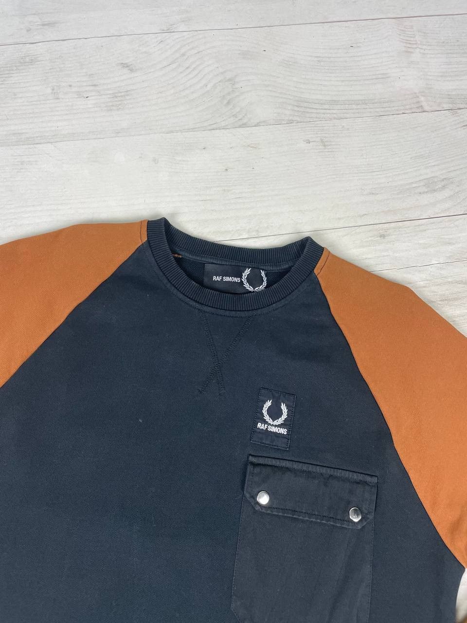 Fred Perry × Raf Simons RAF SIMONS x Fred Perry Sweatshirt Pullover Size US M / EU 48-50 / 2 - 2 Thumbnail