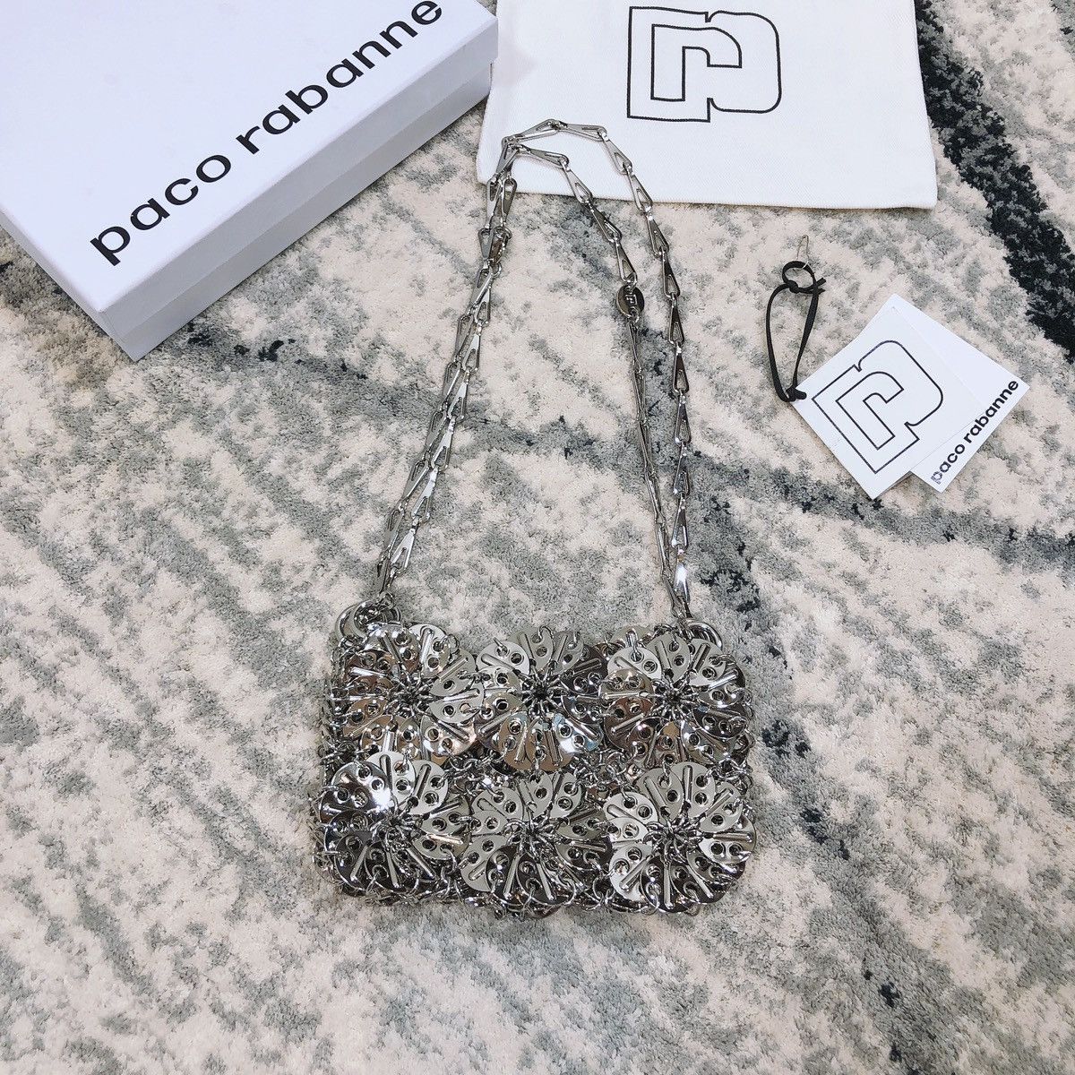 Paco Rabanne Paco Rabanne Iconic mini bag Size ONE SIZE - 1 Thumbnail