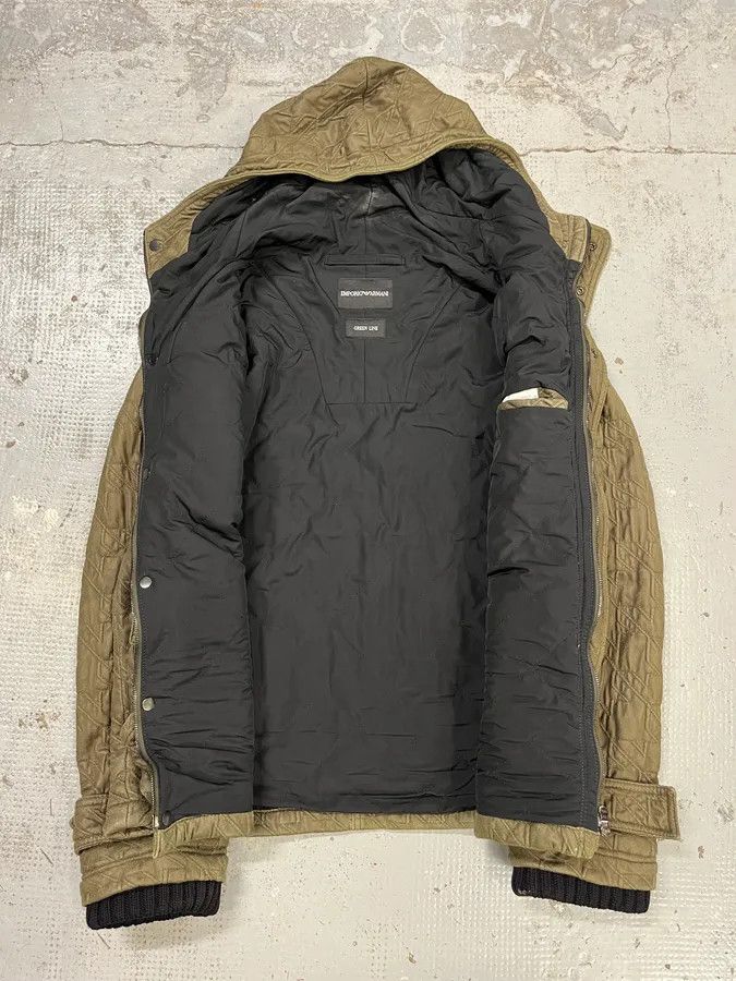 Emporio Armani AW2009 Emporio Armani Utility Cargo Khaki Military Jacket Size US M / EU 48-50 / 2 - 9 Thumbnail