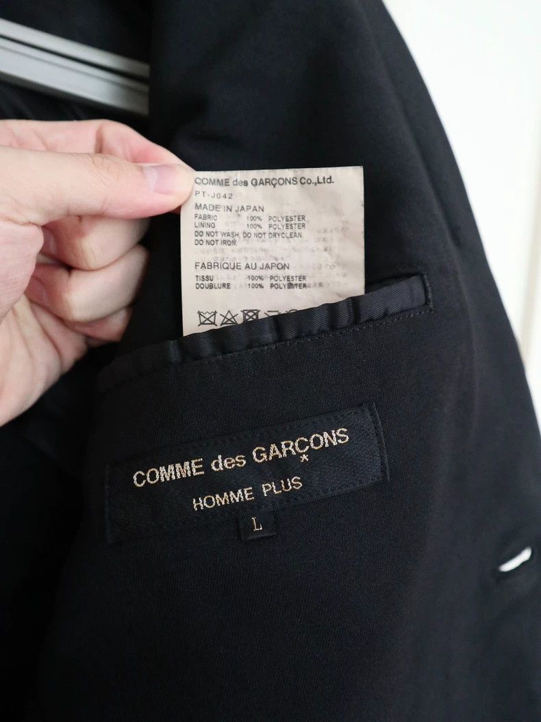 Comme des Garcons Comme des Garcons Homme Plus show black back rubber train c Size US L / EU 52-54 / 3 - 6 Thumbnail