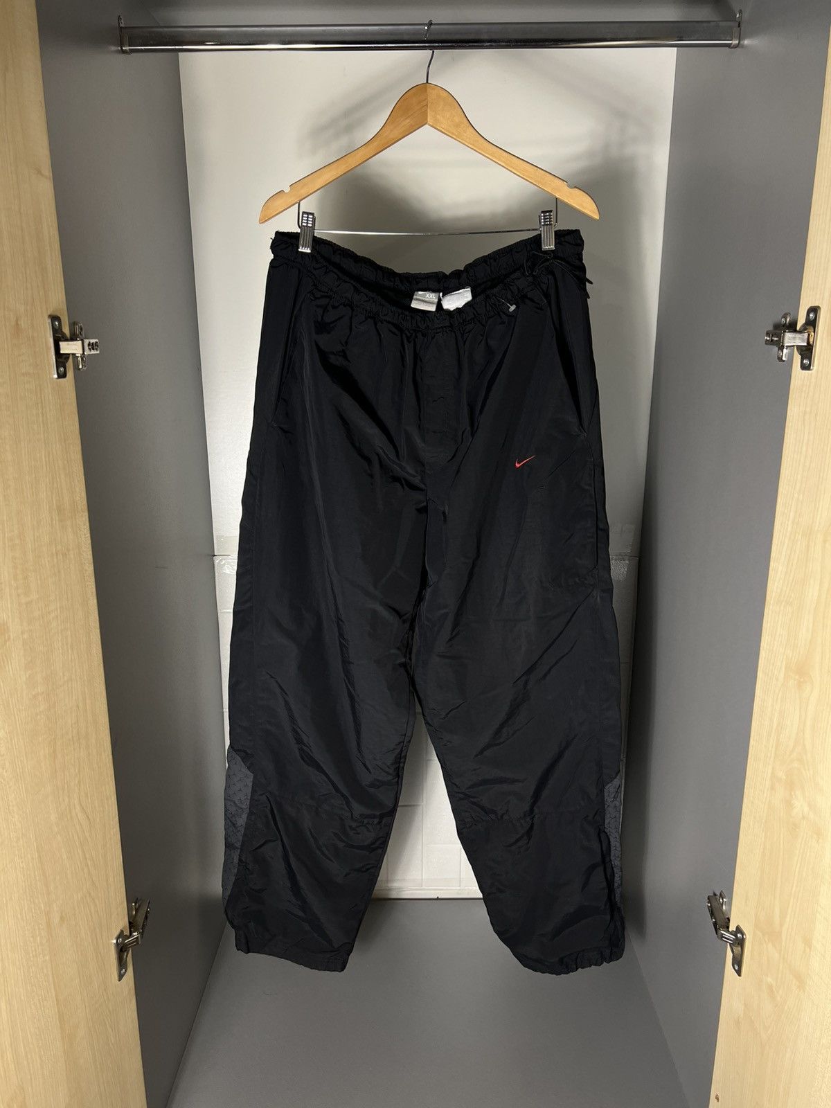 Nike VINTAGE NIKE RETRO SWEATPANTS MULTIPICKET DRILL SWOOSH JAPAN STYLE Y2K 90s Size US 36 / EU 52 - 9 Thumbnail