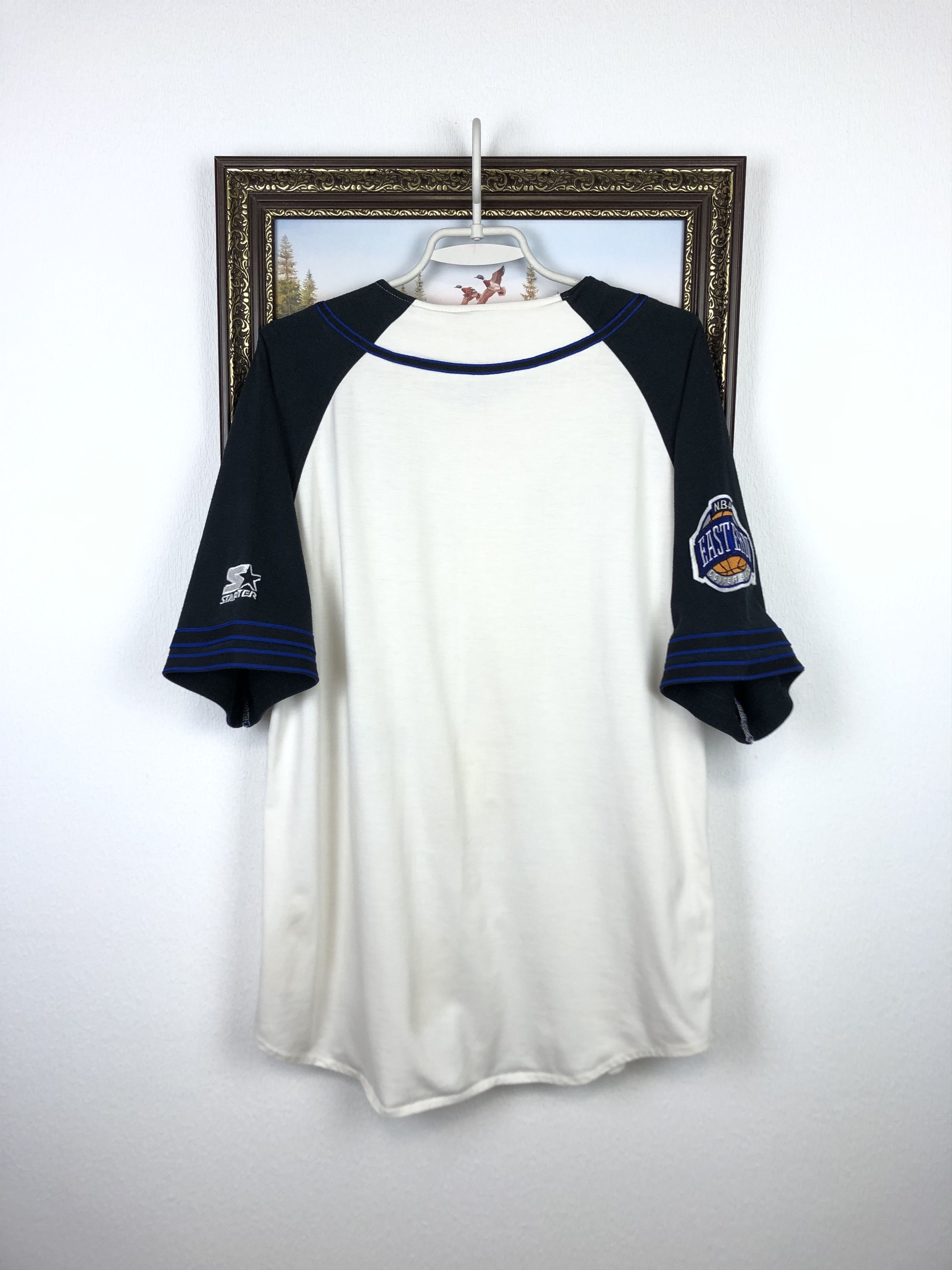 NBA Vintage 90's Starter Orlando Magic Baseball NBA Jersey Mens Size US M / EU 48-50 / 2 - 5 Thumbnail