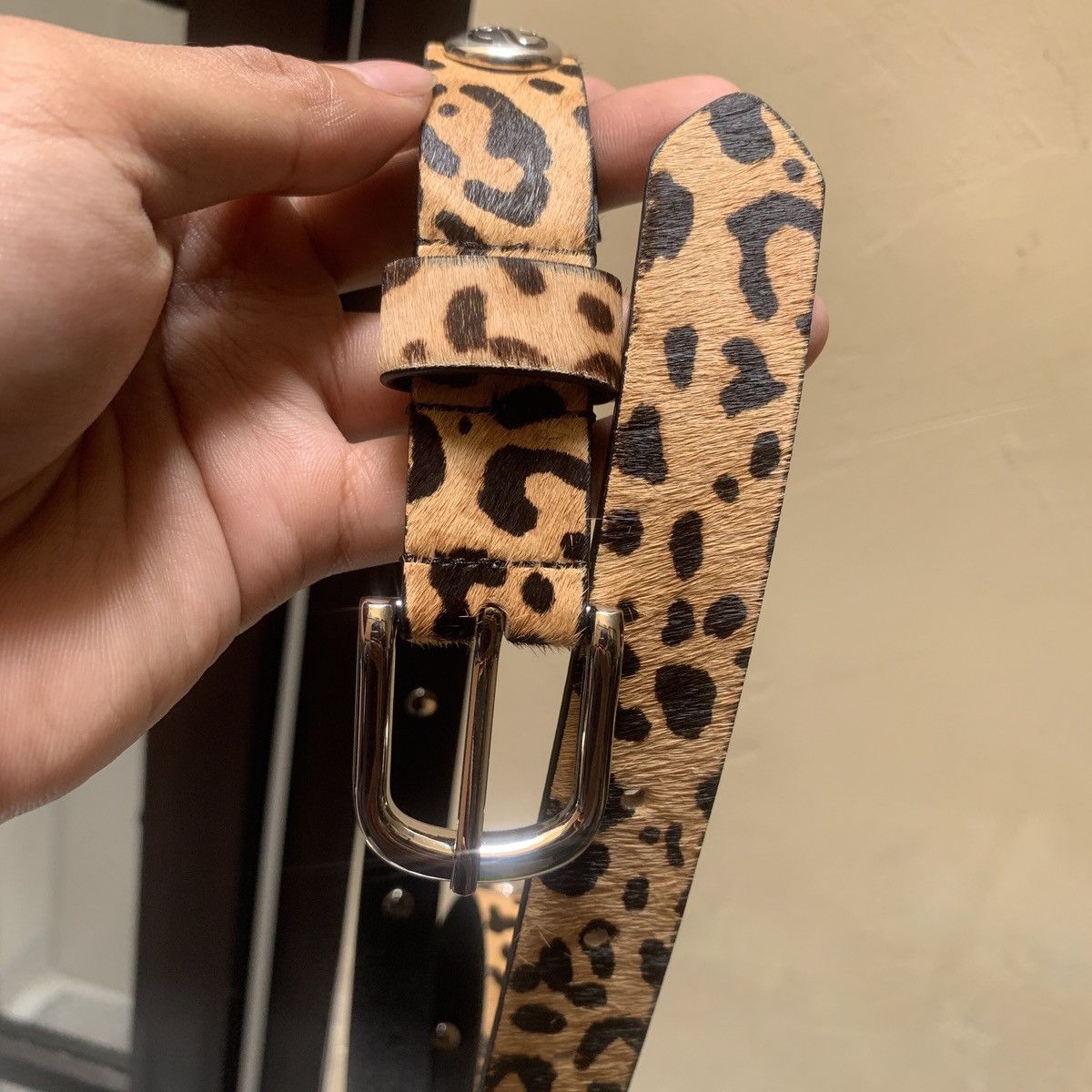 Stussy Stussy Ss Link Hairy Cheetah belt Size ONE SIZE - 2 Thumbnail