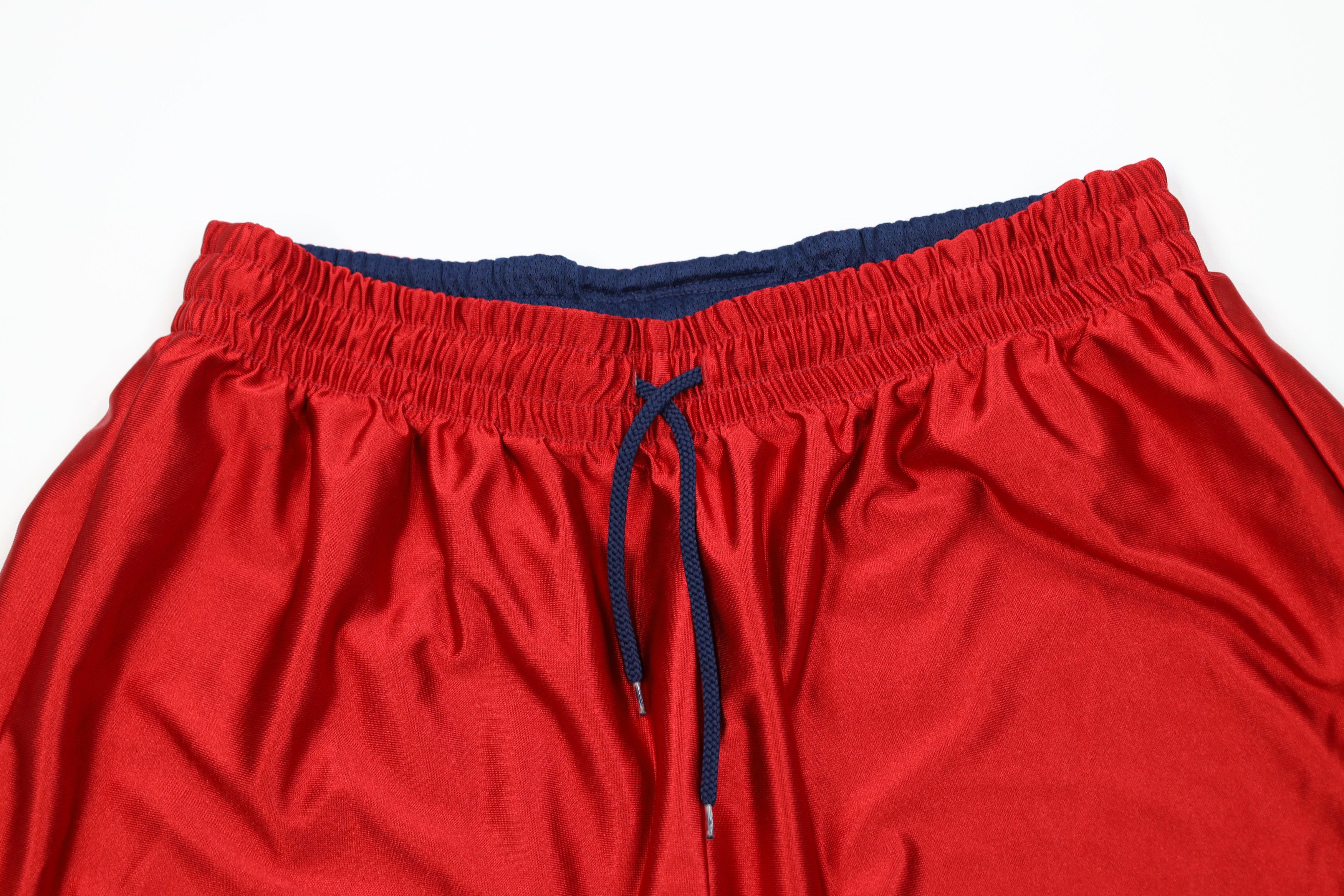 Nike Vintage 90s Y2K Nike Mini Swoosh Reversible Shorts Blue Red Size US 34 / EU 50 - 2 Thumbnail