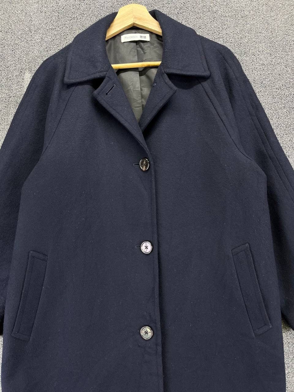 JW Anderson × Uniqlo J.W.Anderson Uniqlo Button Up Wool Long Jacket Size US L / EU 52-54 / 3 - 5 Thumbnail