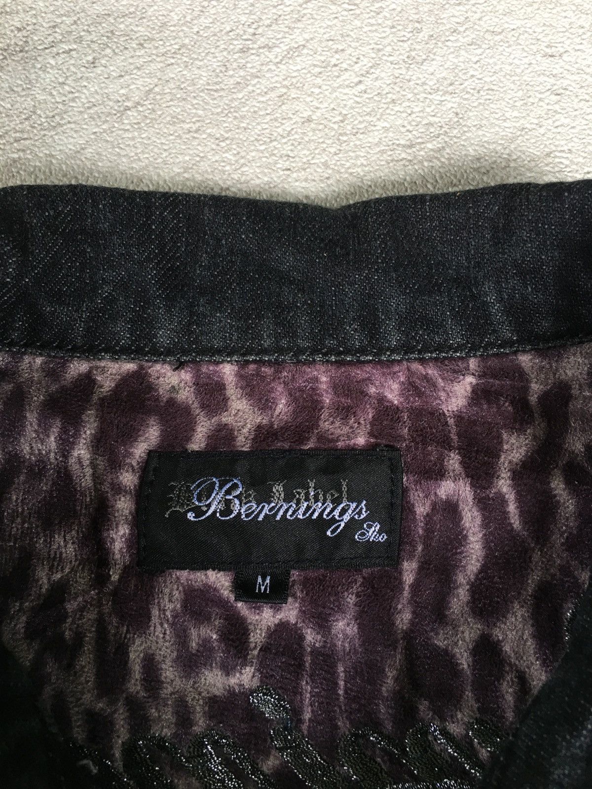 14th Addiction Bernings sho Embroidered Denim Jacket Size US M / EU 48-50 / 2 - 6 Thumbnail