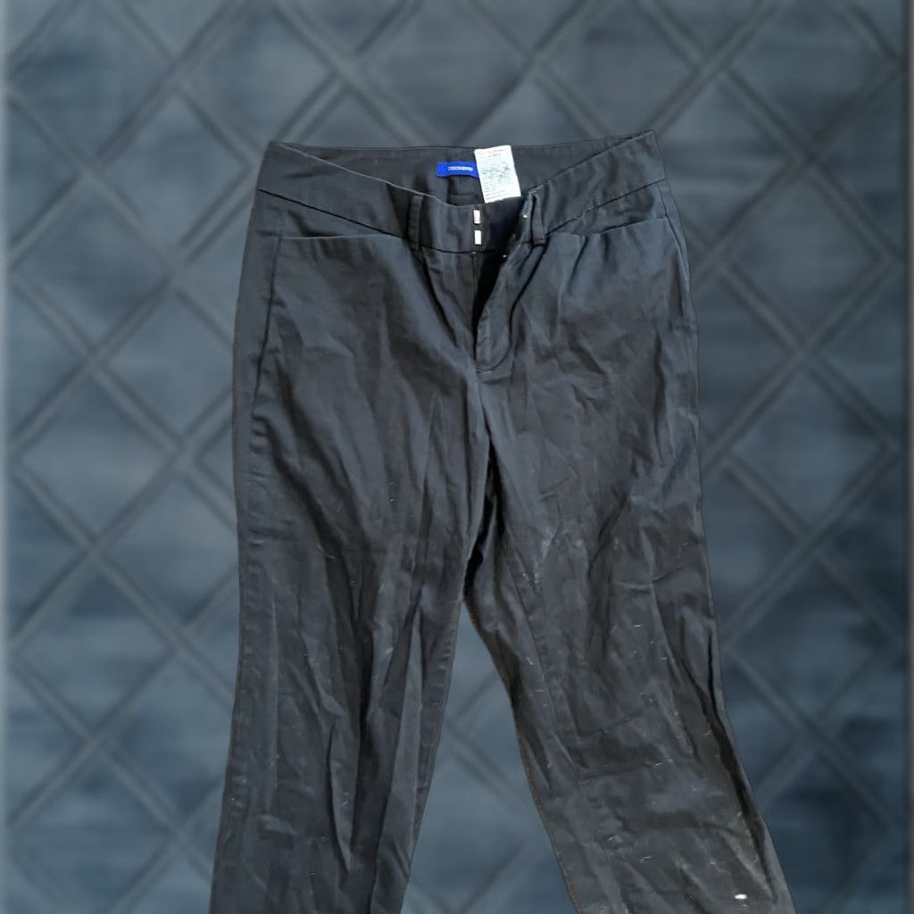 Dockers DOCKERS Women Short 4S Ideal Fit Metro Pant Black Size 27" / US 4 / IT 40 - 1 Thumbnail