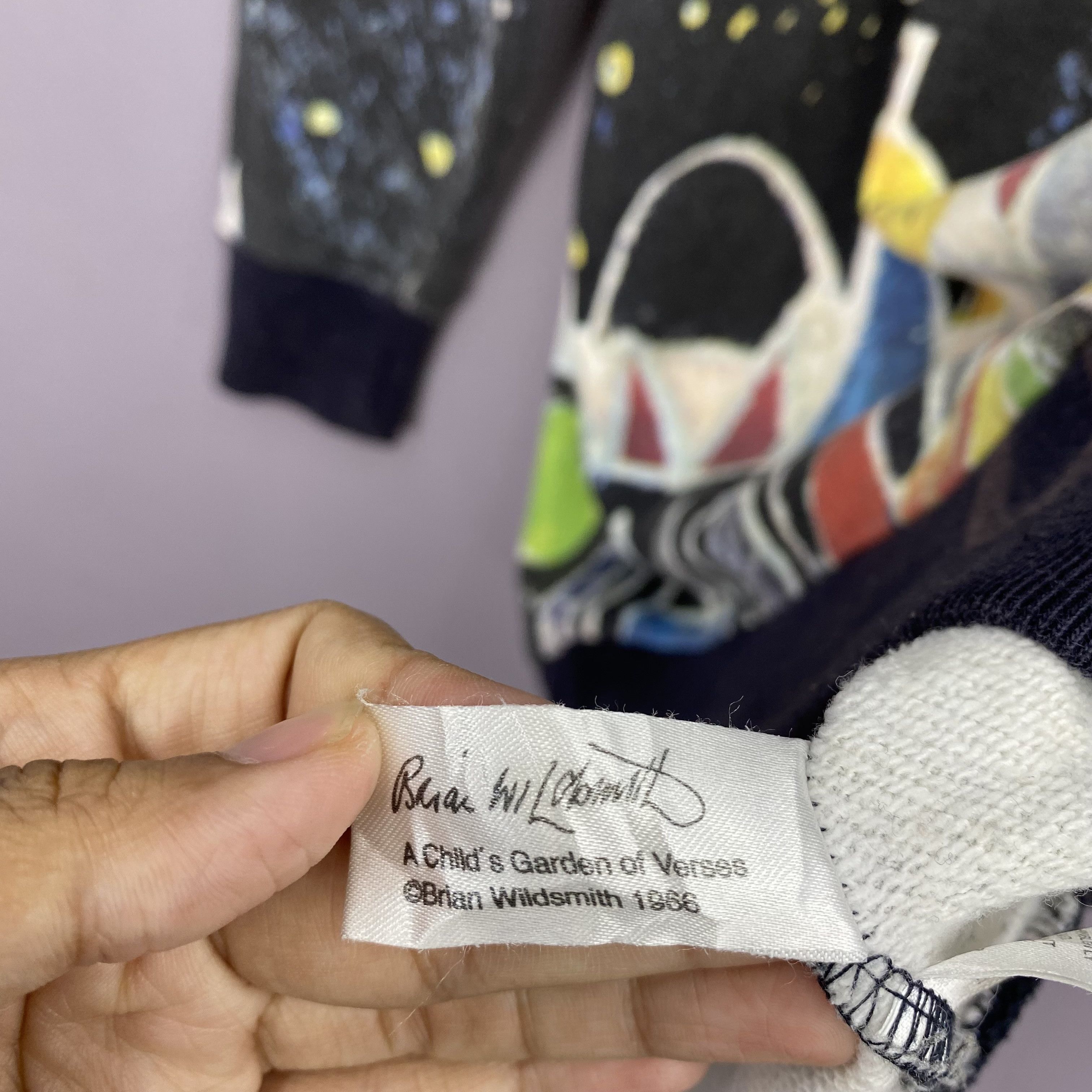 Japanese Brand OVP Children Artworks Sweater 90s Sketch Style Sweatshirt Size US S / EU 44-46 / 1 - 7 Thumbnail
