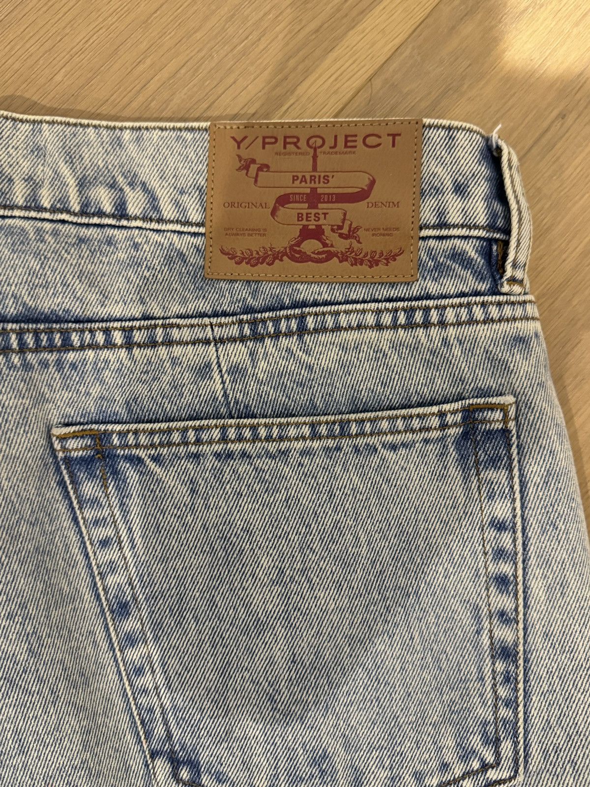 Y/Project Y/Project Blue Banana Slim Jeans Size US 32 / EU 48 - 5 Thumbnail