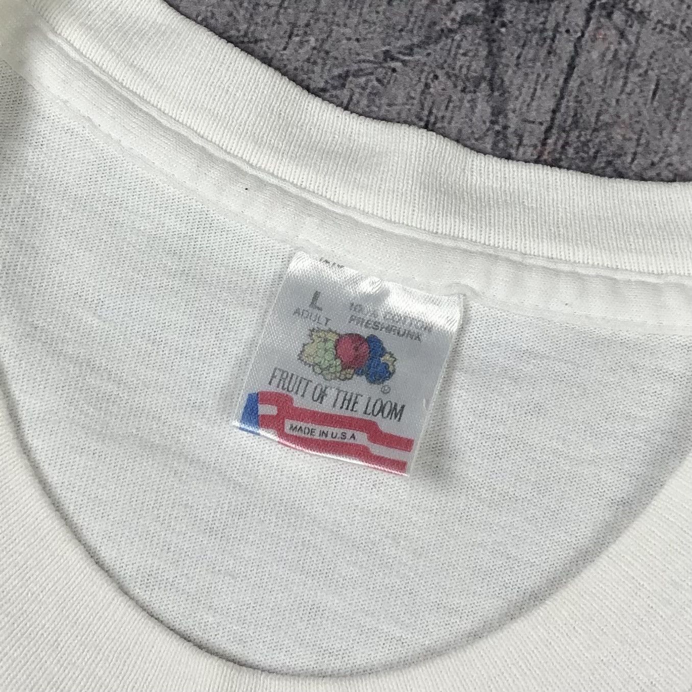 Vintage 1994 USA Heaven & Hell Single Stitch Joke Tee Size US L / EU 52-54 / 3 - 5 Thumbnail