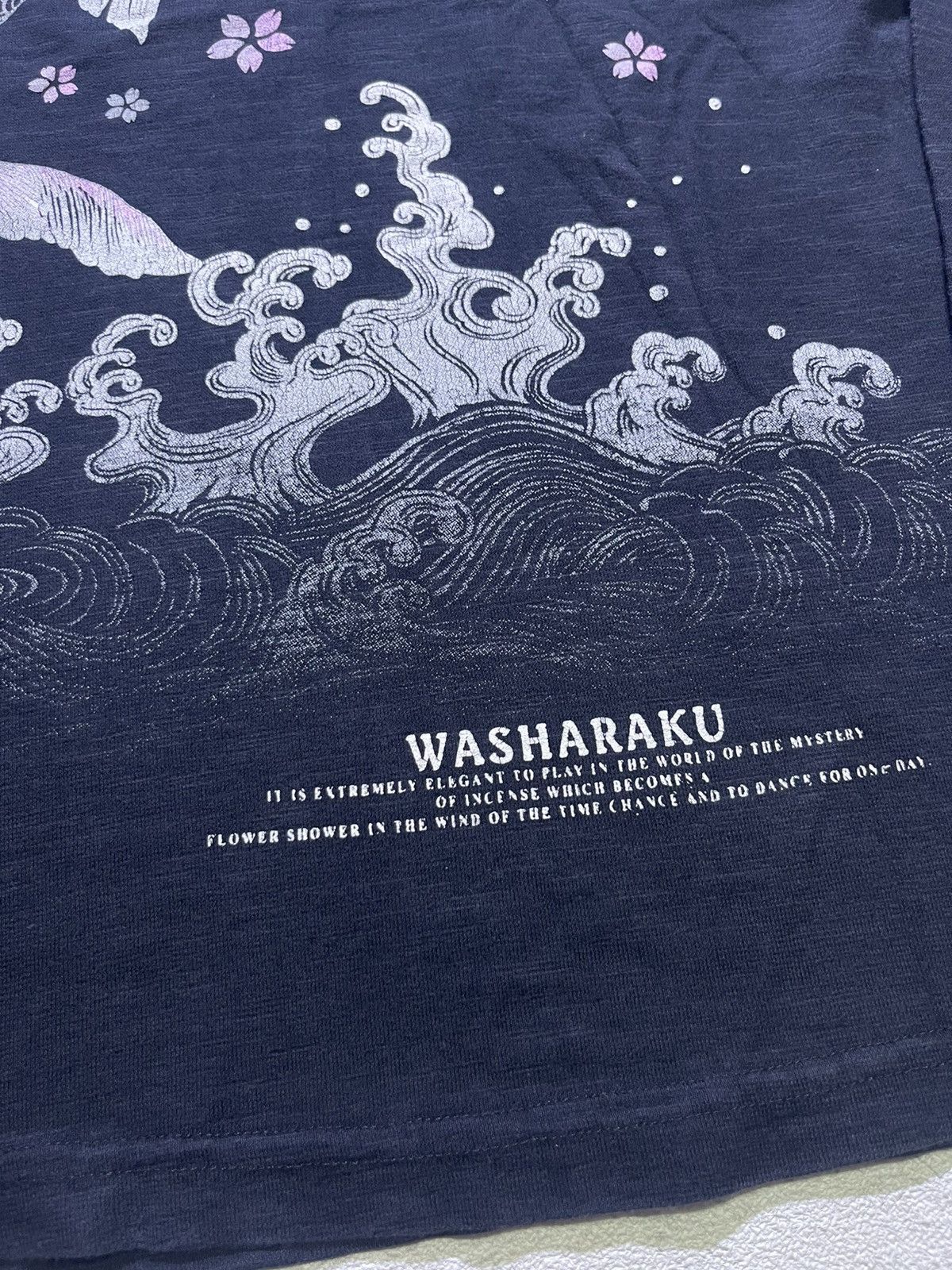 Japanese Brand WASHARAKU long sleeve tshirt japanese style Size US M / EU 48-50 / 2 - 5 Thumbnail
