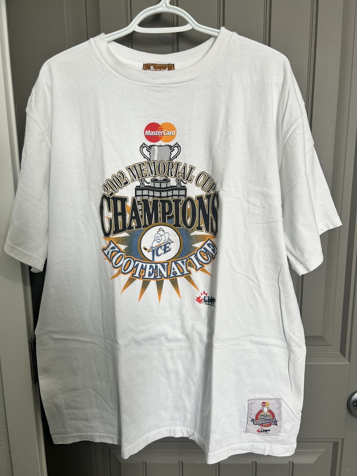 Designer × Vintage 2002 CHL Memorial Cup Tshirt Size US XL / EU 56 / 4 - 1 Thumbnail