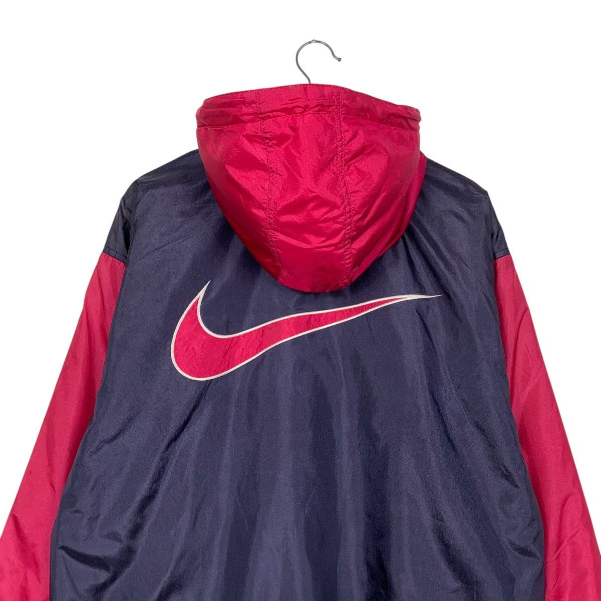 Nike Vintage Nike Basketball Swoosh Hooded Windbreaker Jacket Size US M / EU 48-50 / 2 - 8 Thumbnail