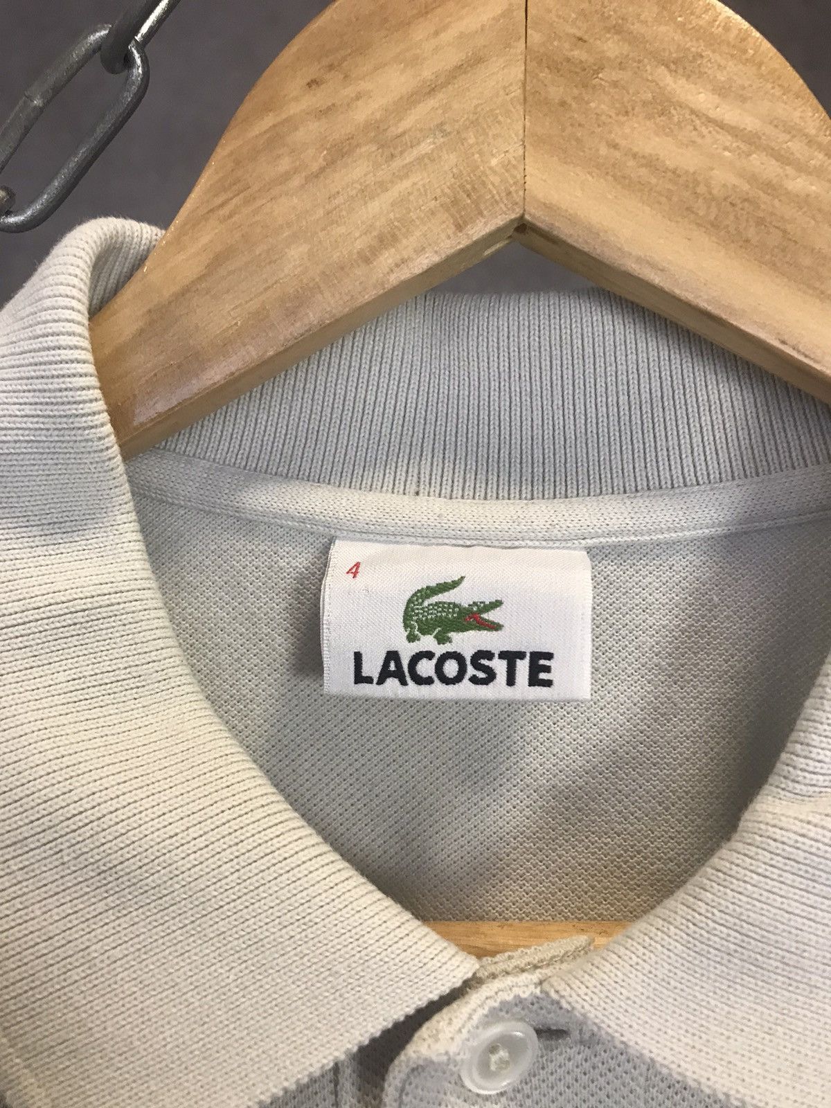 Lacoste Lacoste vintage designer logo polo tee Size US M / EU 48-50 / 2 - 4 Thumbnail