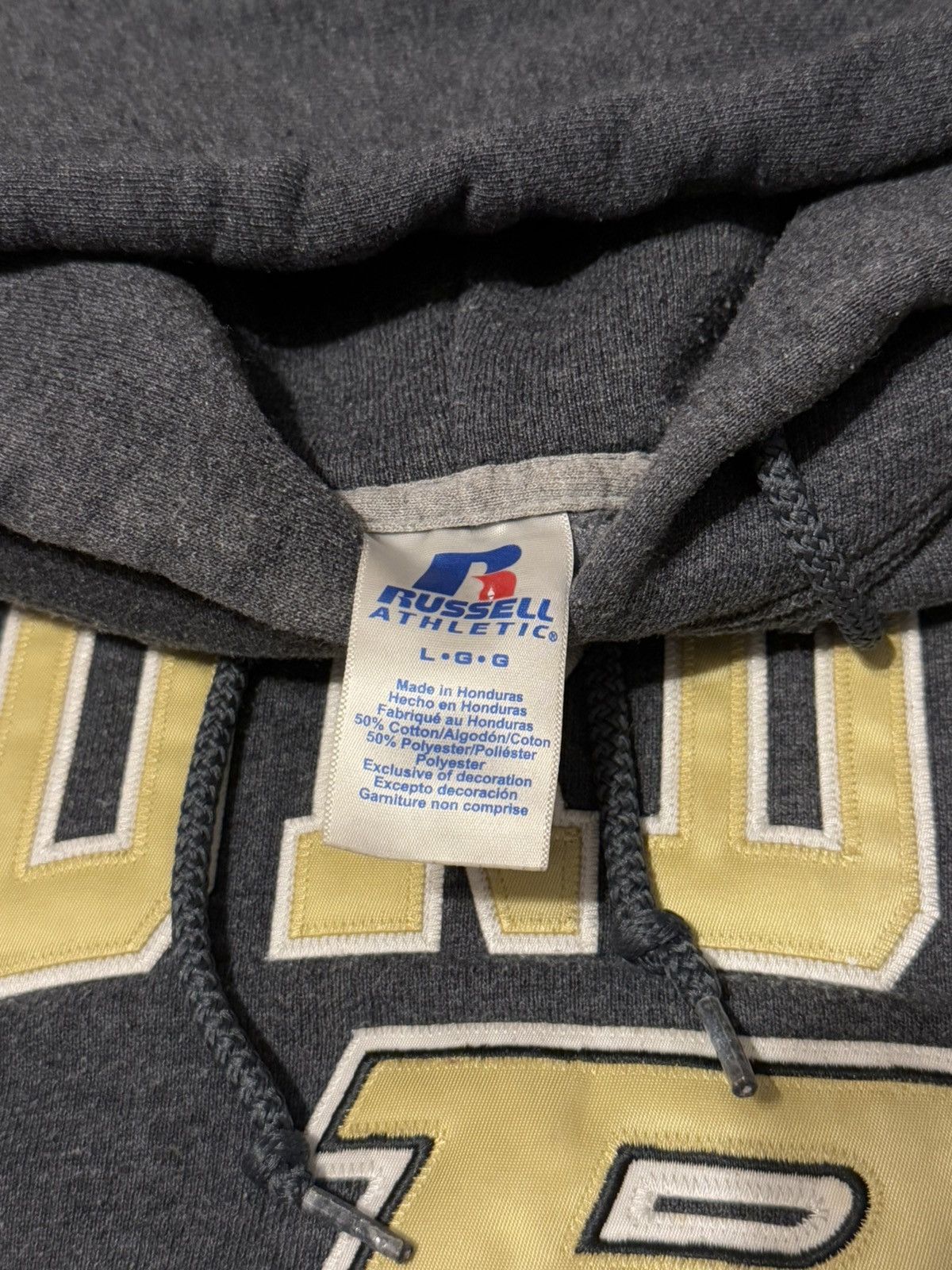 Russell Athletic Russell Athletic Purdue College Logo Hoodie Grey Large Size US L / EU 52-54 / 3 - 4 Thumbnail