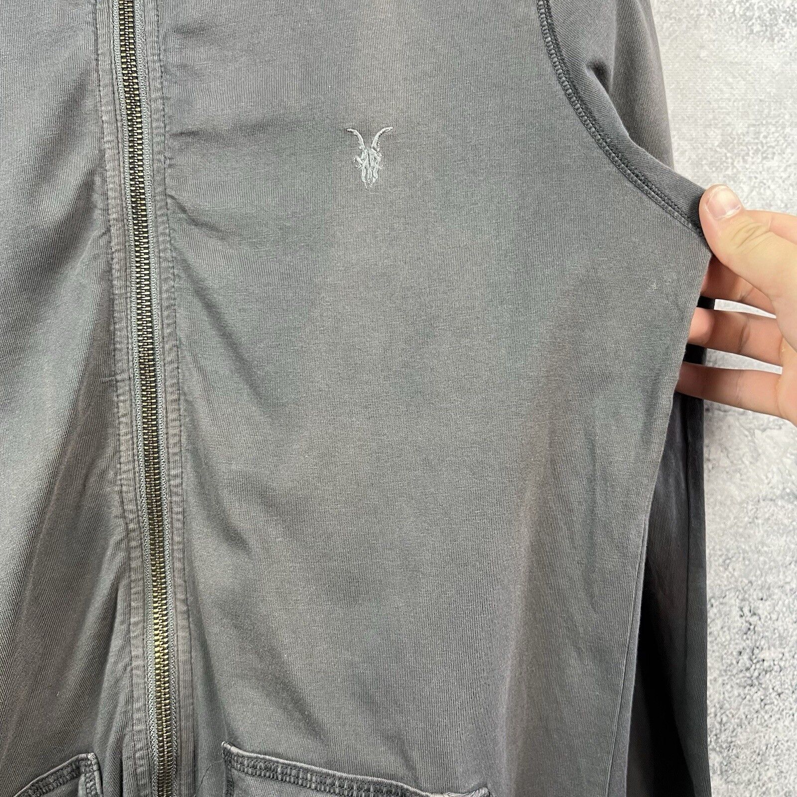 Allsaints Allsaints Zip Hoodie Men's Size S Long Sleeve Size US S / EU 44-46 / 1 - 13 Thumbnail