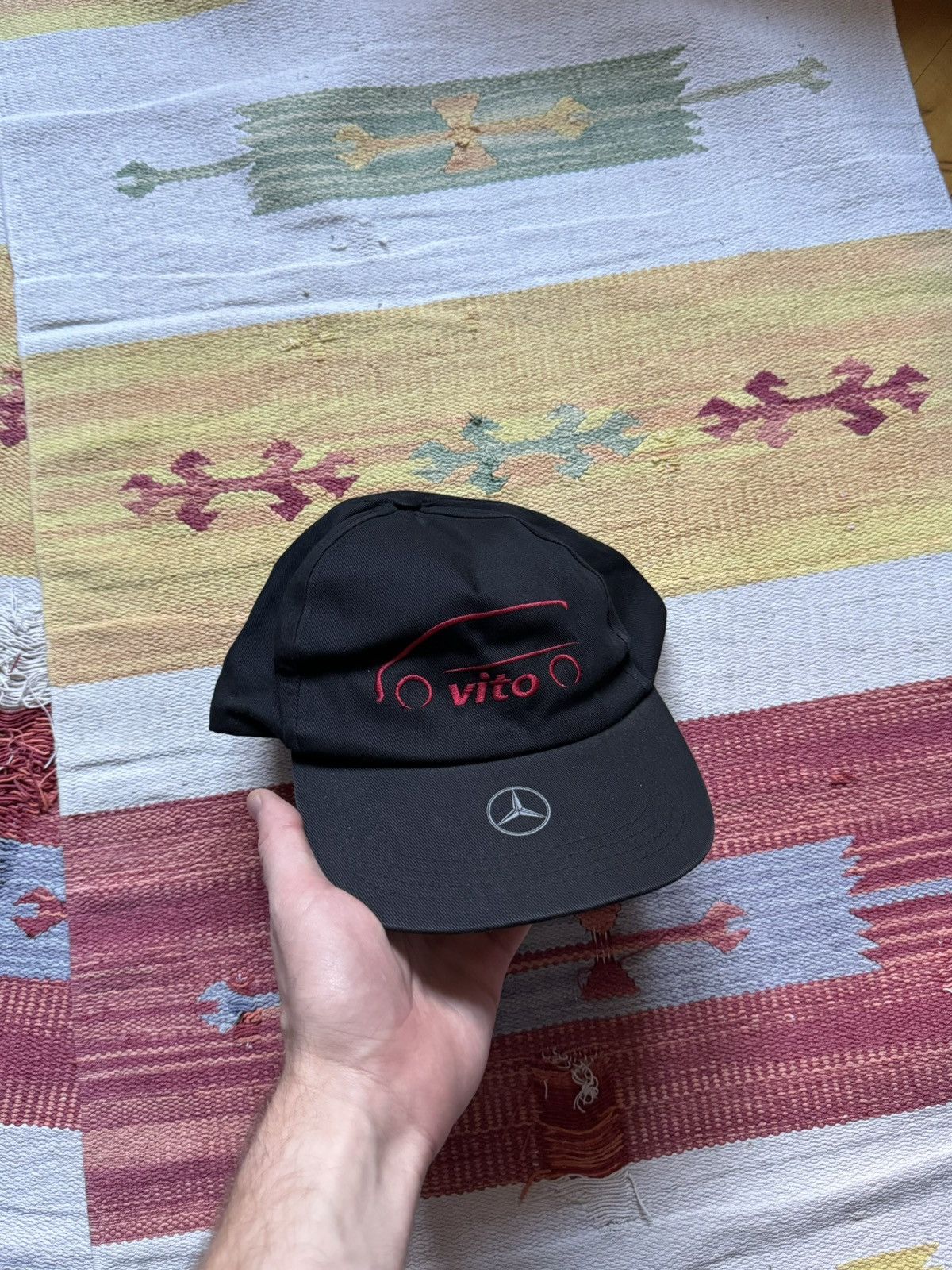 Mercedes-Benz Vintage 00’s Mercedes Benz Vito Racing Hat Size ONE SIZE - 1 Thumbnail