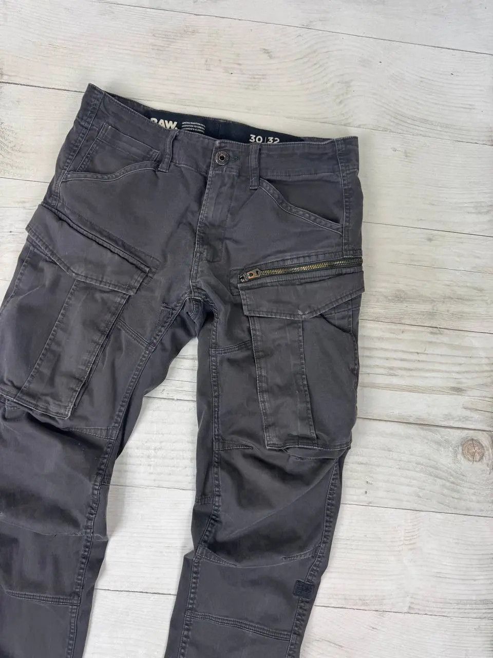 G-Star Vintage G-Star Rovic Zip 3D Straight Cargo Pants Y2K Size US 30 / EU 46 - 2 Thumbnail
