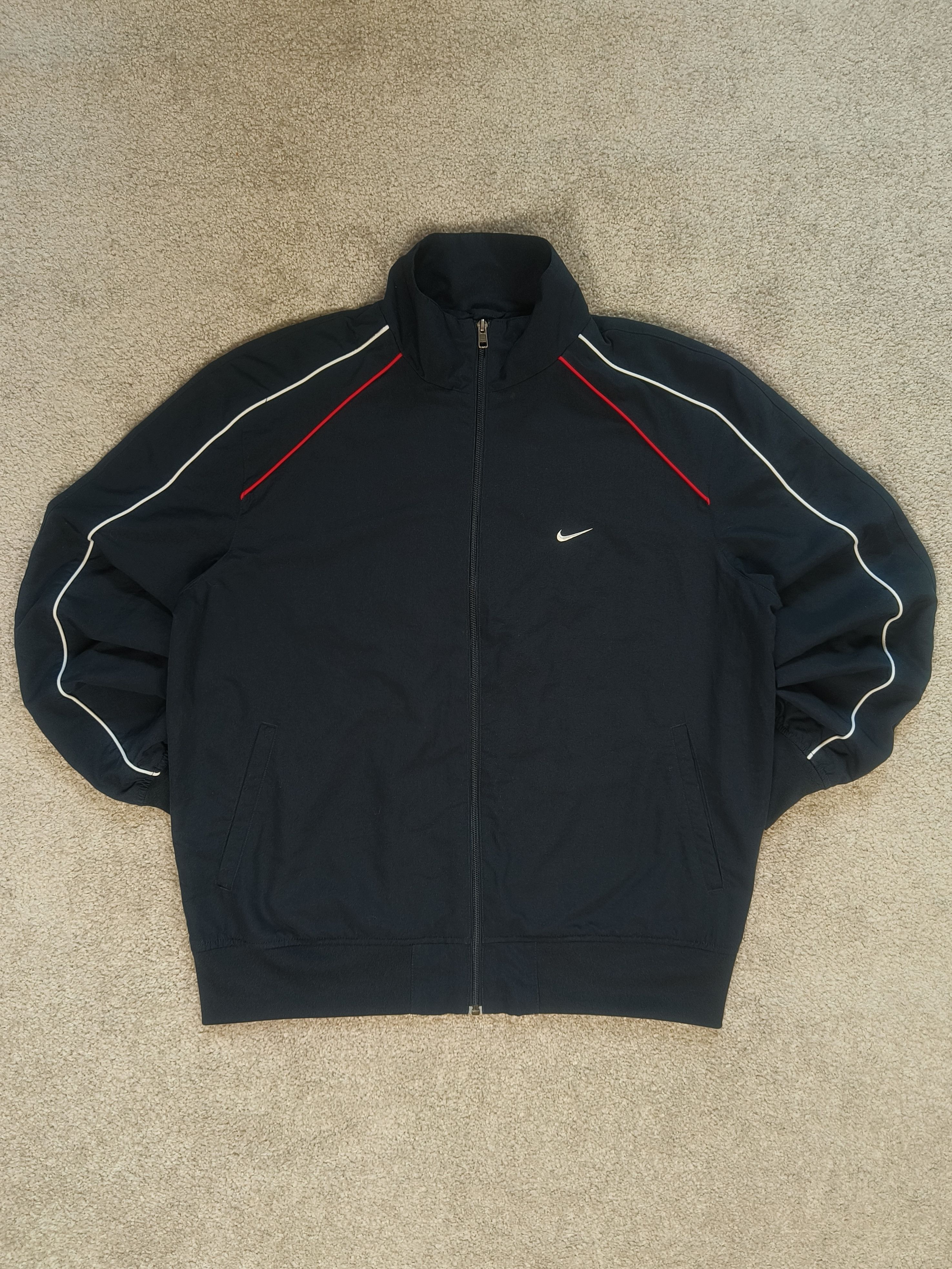 Nike Nike Track Small Swoosh Piping Detail Jacket Size US L / EU 52-54 / 3 - 1 Thumbnail