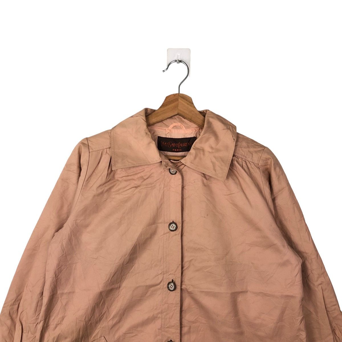 Other 🔥90’s YVES SAINT LAURENT PARIS LONG JACKET Size US M / EU 48-50 / 2 - 2 Thumbnail