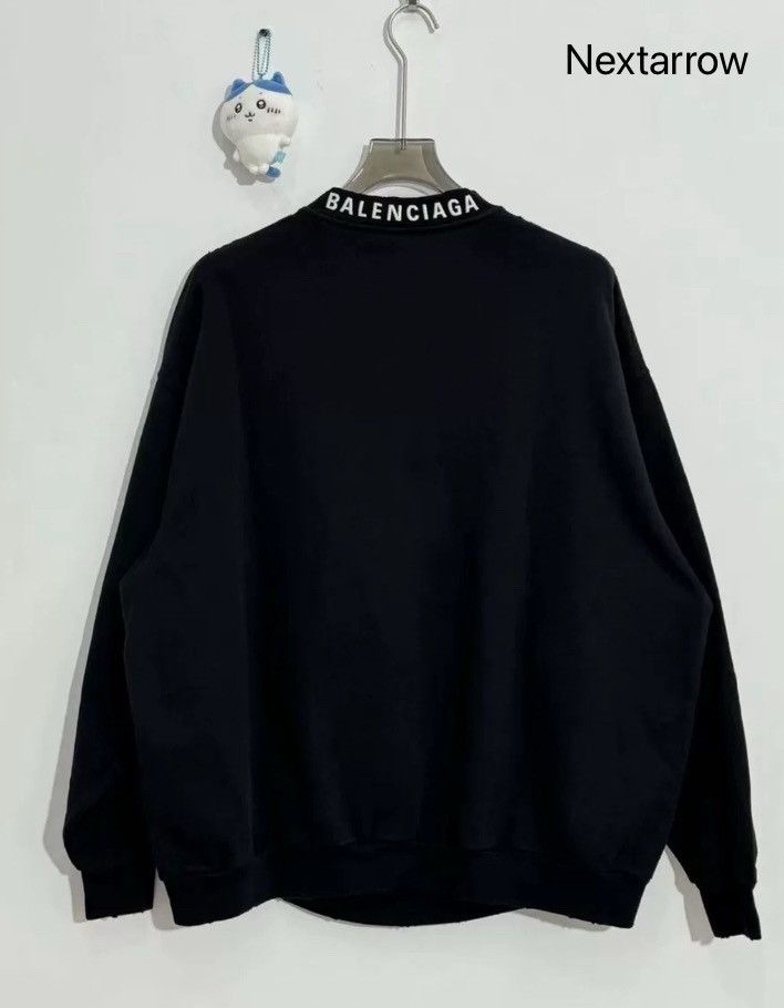 Balenciaga Balenciaga New Collar Logo Design Hoodie 2412-Nextarrow Size US S / EU 44-46 / 1 - 2 Thumbnail