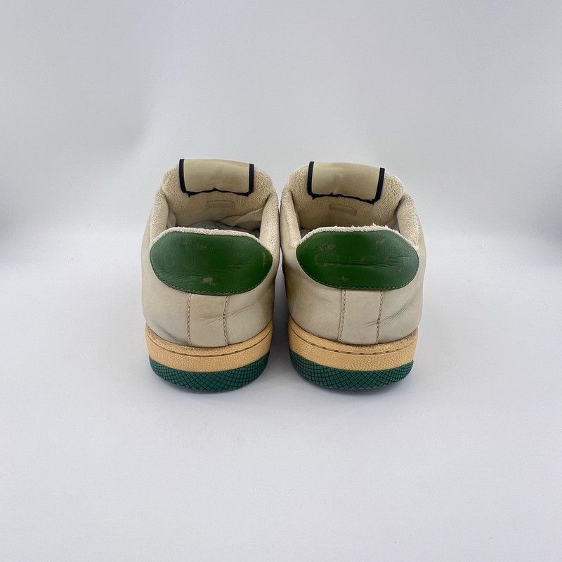 Gucci Gucci Screener Leather Low-Top Sneakers in Green - Size US 7 / EU 40 - 3 Thumbnail