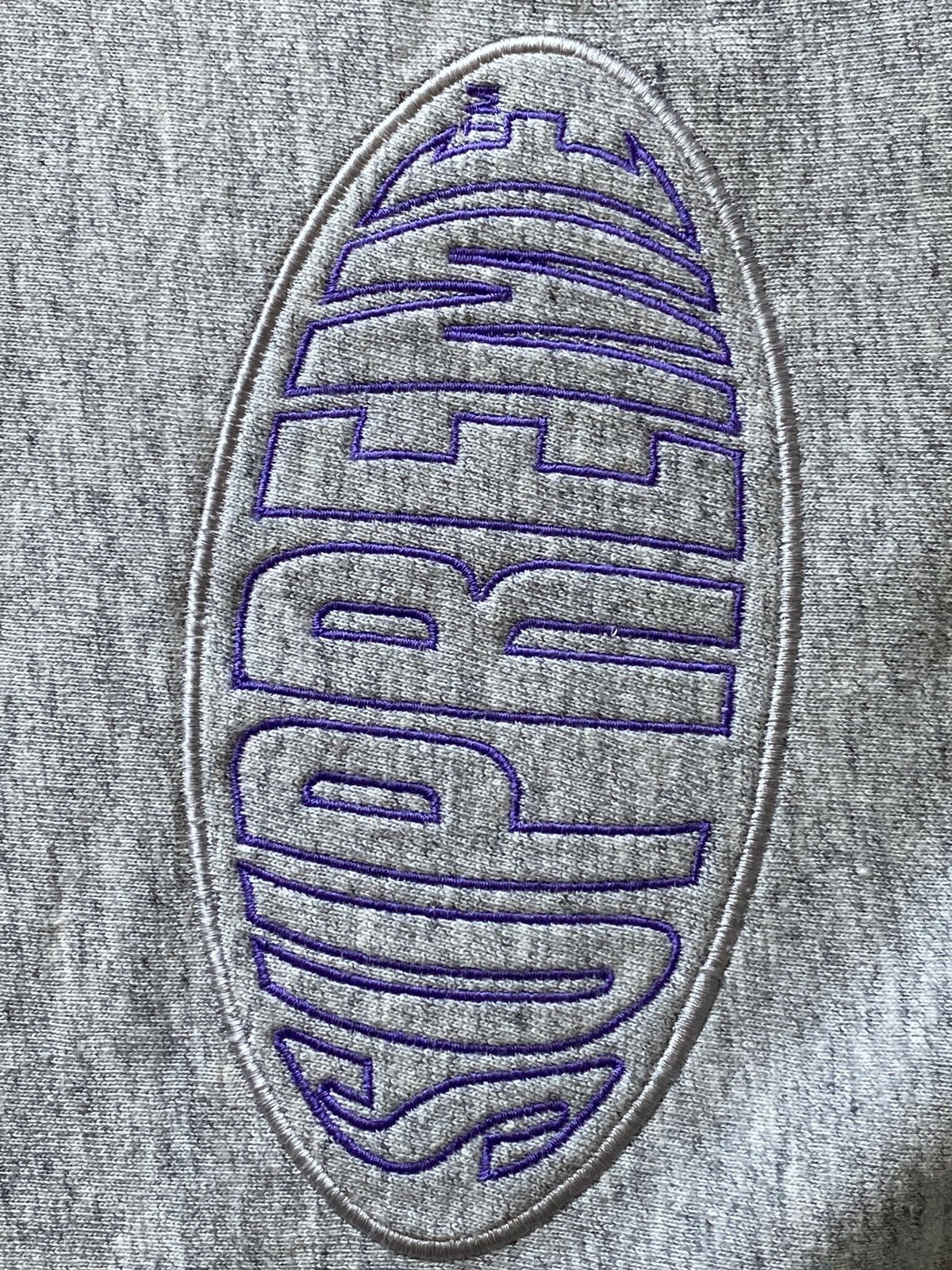 Supreme VNDS SUPREME WARP HOODED LONG SLEEVE TOP • GREY • XL • SS17 Size US XL / EU 56 / 4 - 9 Thumbnail
