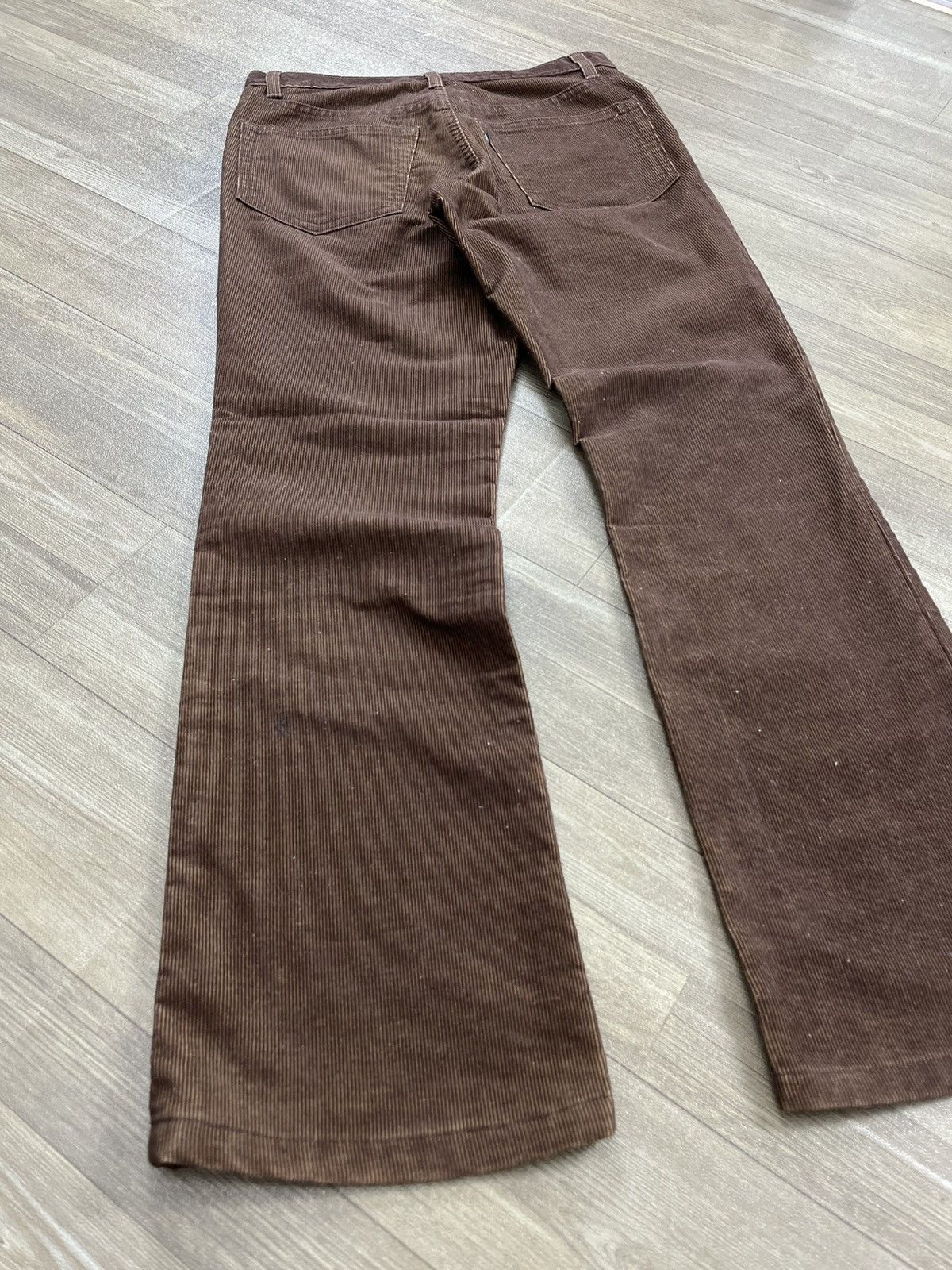 Tornado Mart 2000s Tornado Mart Japan Corduroy Flared Jeans Lgb Style Y2K Size US 27 - 11 Thumbnail