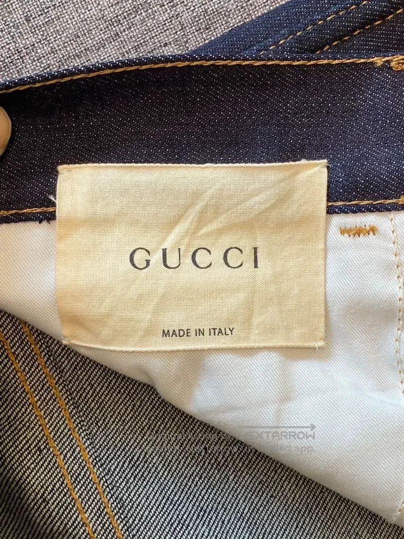 Gucci Gucci Tiger pattern printed straight jeans Size US 32 / EU 48 - 8 Thumbnail