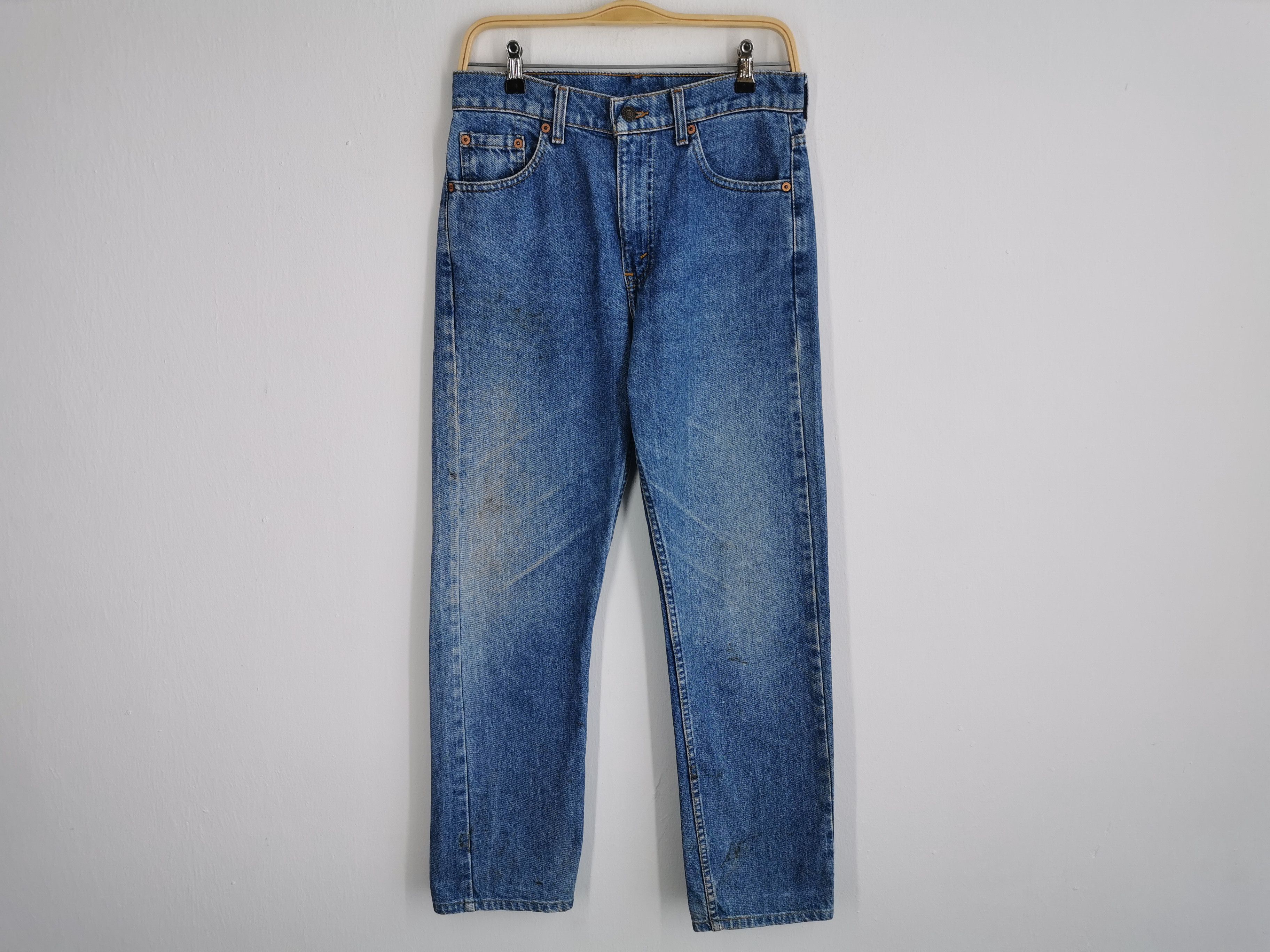 Levi's Distressed Vintage 90s Levis Lot 505 Denim Made In USA Size US 30 / EU 46 - 2 Thumbnail