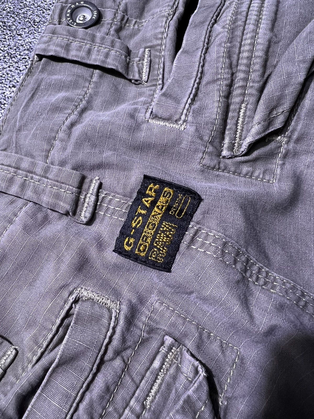 G-Star × Vintage Vintage G- Star Cargo Pants Trend Y2K Size US 32 / EU 48 - 12 Thumbnail