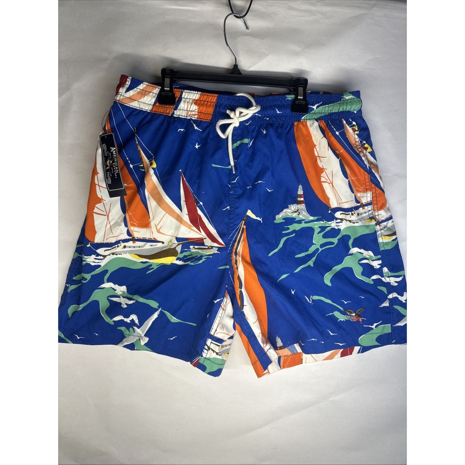 American Apparel NWT! American Living Swim Trunks Mens Size L retail $45 Size US 44 / EU 60 - 1 Thumbnail