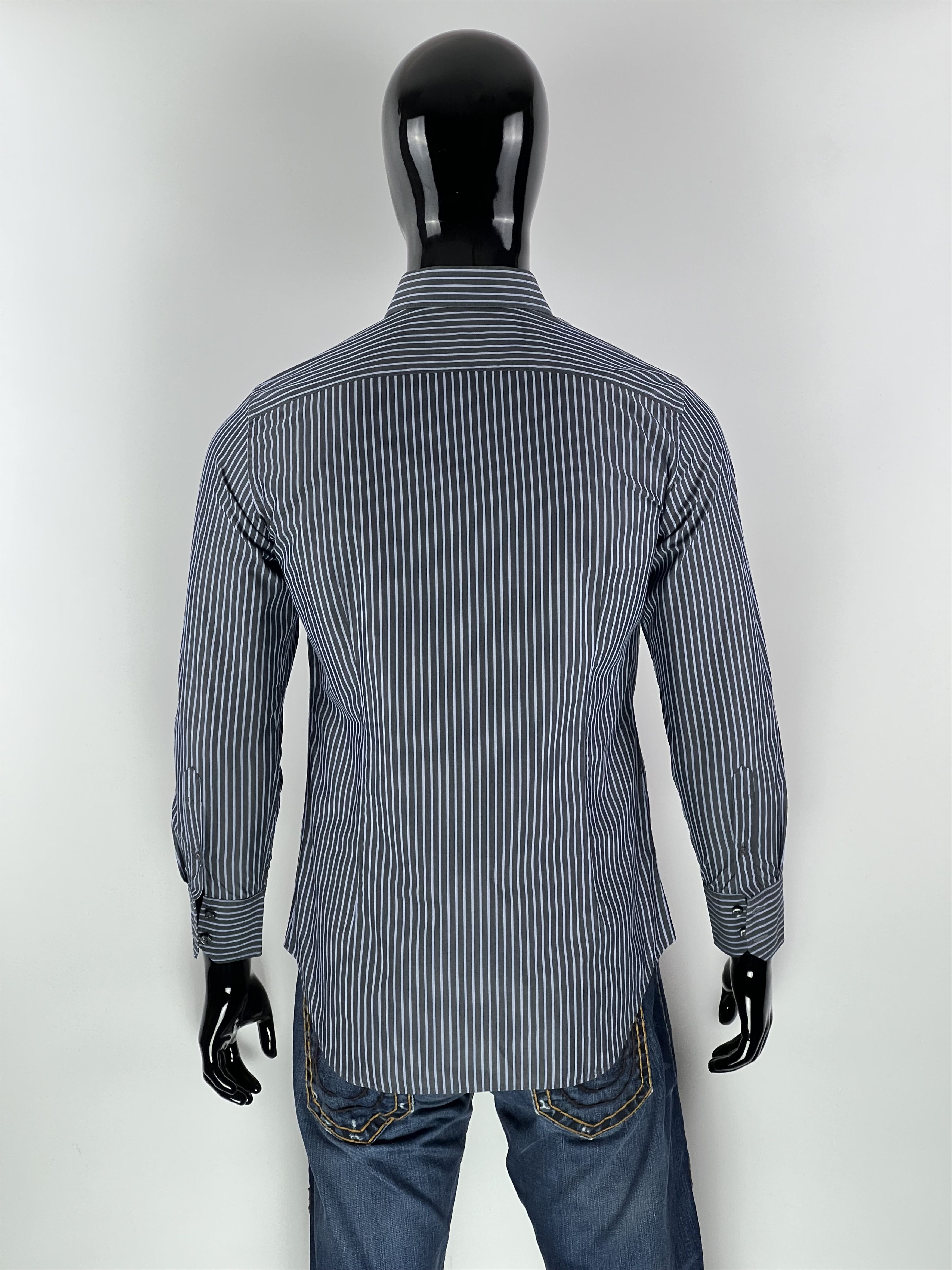 Corneliani Corneliani Men's Striped Button Up Shirt Size 15.5/39 Size US S / EU 44-46 / 1 - 2 Thumbnail
