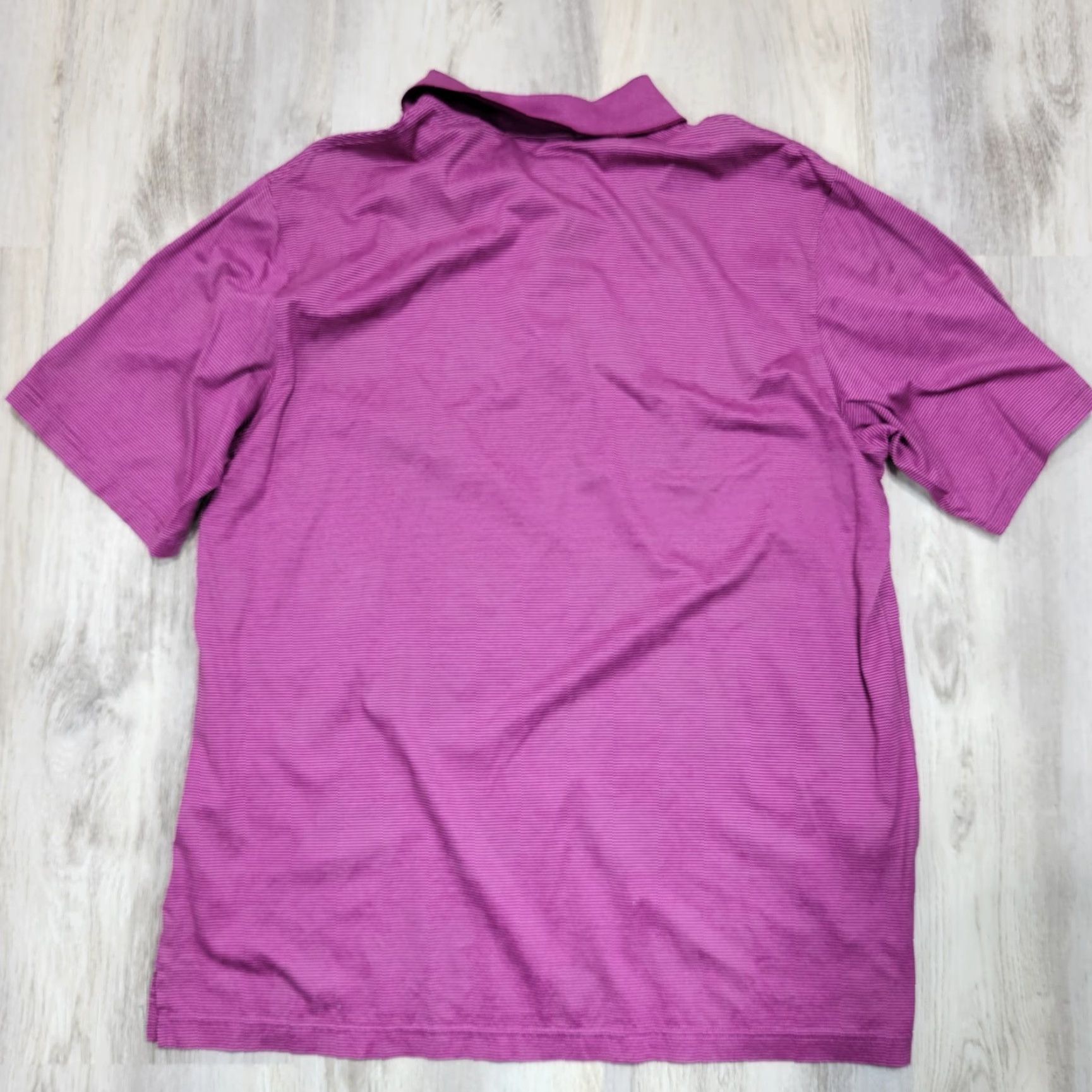 BUGATCHI VINTAGE Bugatchi Uomo Polo Shirt Magenta Golf Short Sleeve Cotton M Mens Size US M / EU 48-50 / 2 - 6 Thumbnail