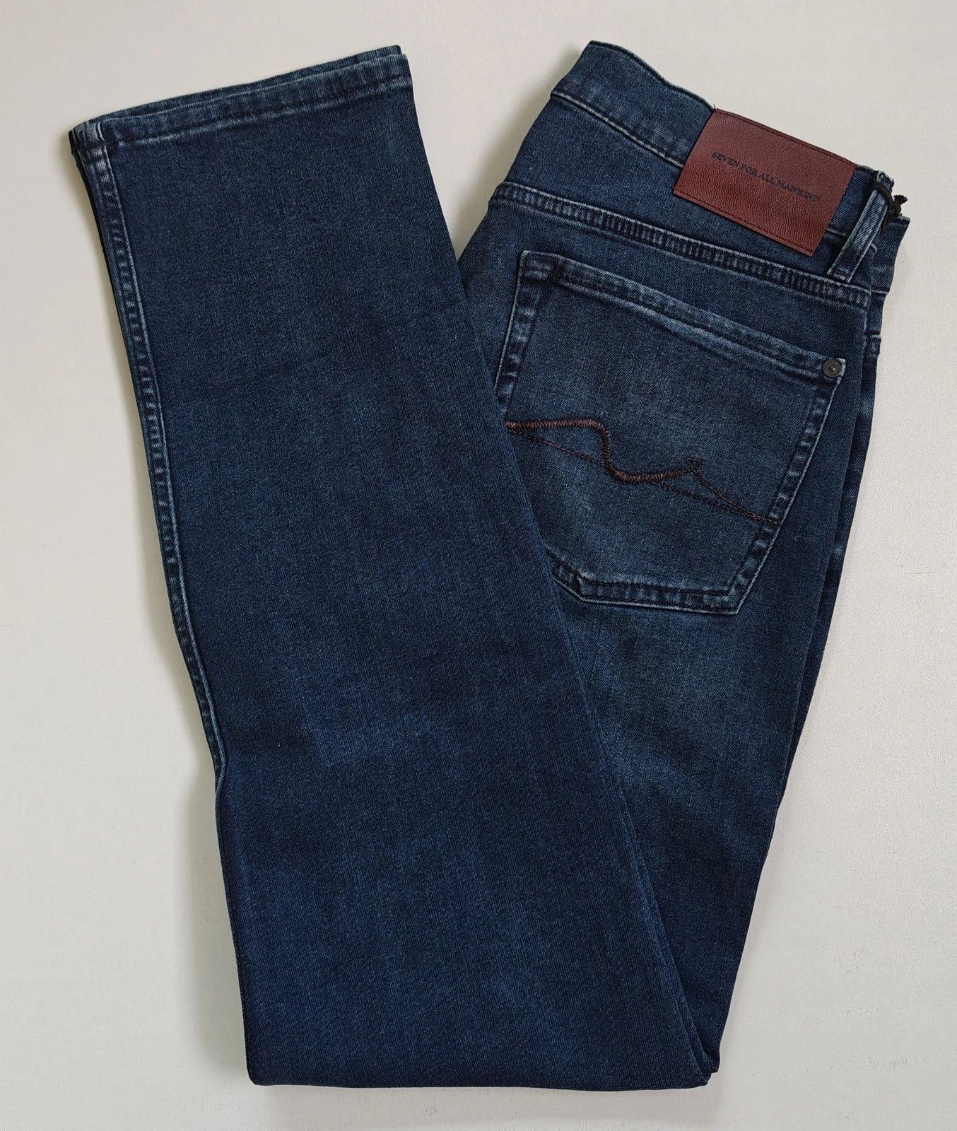 7 For All Mankind 7 For All ManKind Slimmy Tapered Jeans T / 6019 Size US 31 - 13 Thumbnail