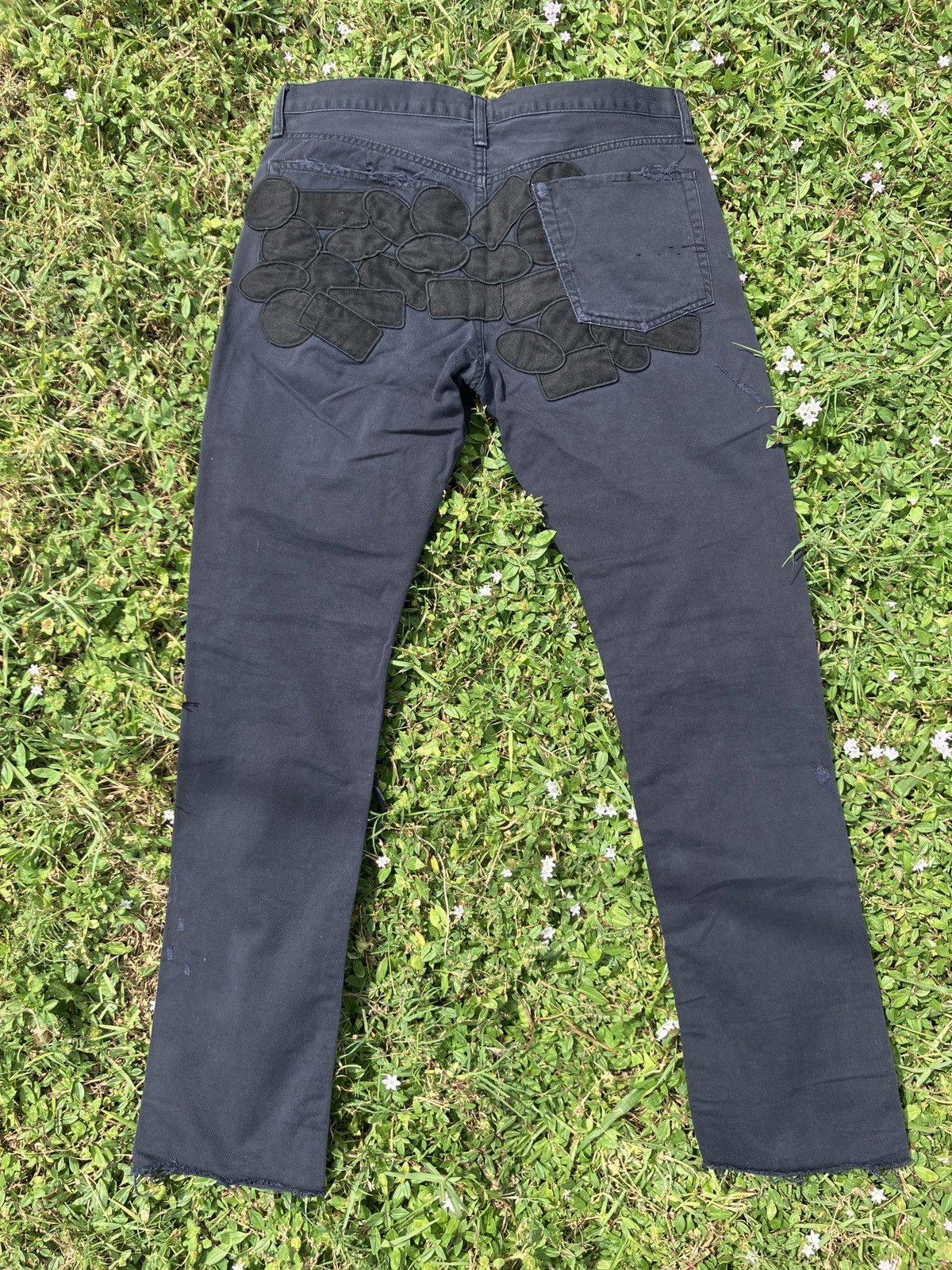 Undercover Undercoverism SS2005 “graffiti patch” denim size