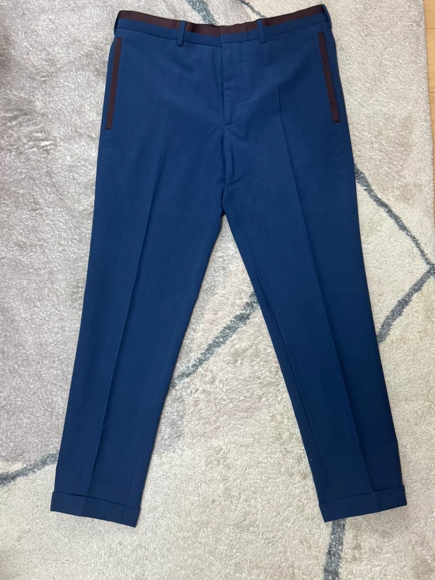 Dior Diorhomme Wool Nine-Point Trousers Size US 28 / EU 44 - 1 Thumbnail