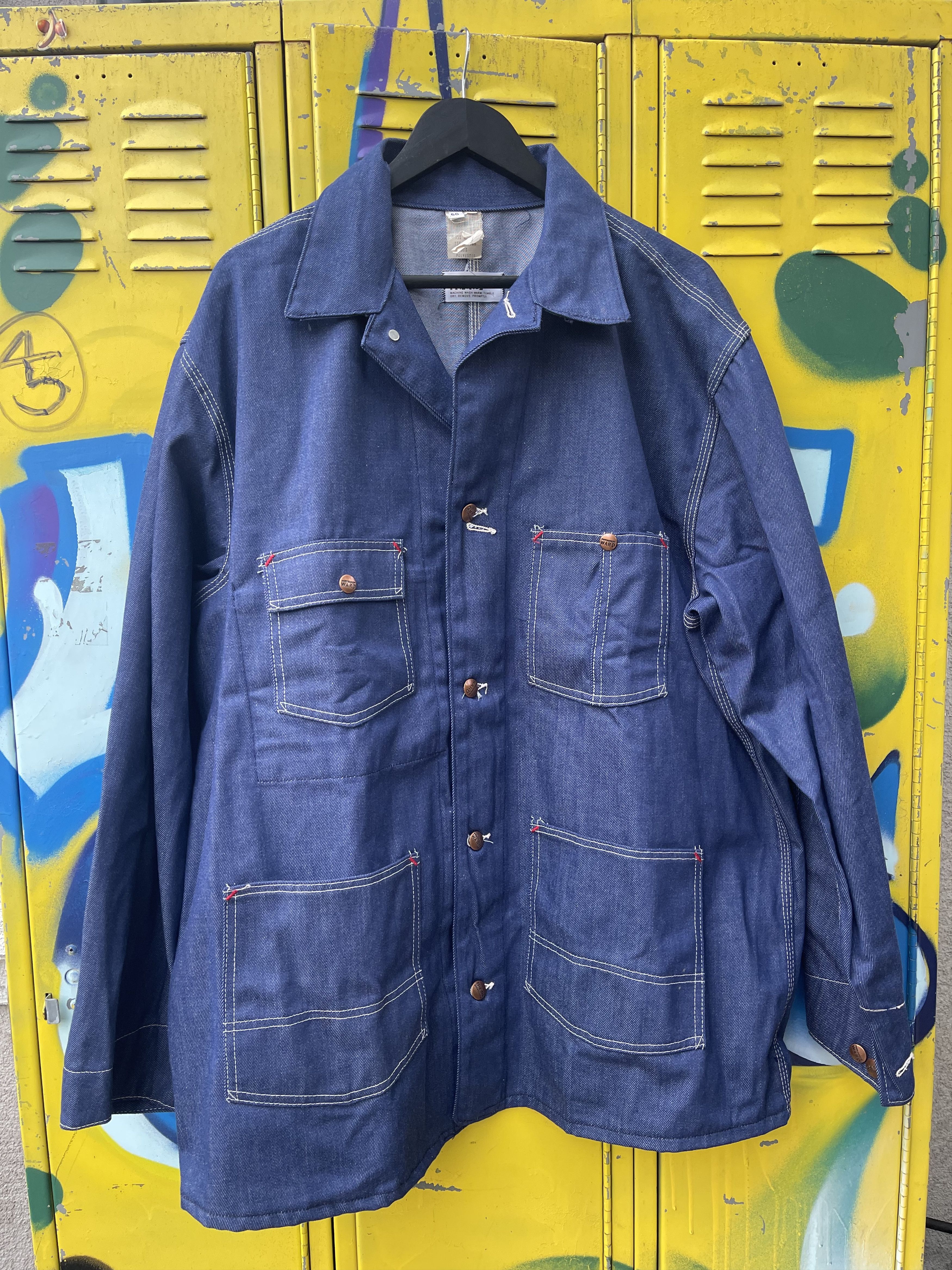 Vintage Vintage Montgomery Core Denim Jacket Size US XL / EU 56 / 4 - 2 Thumbnail