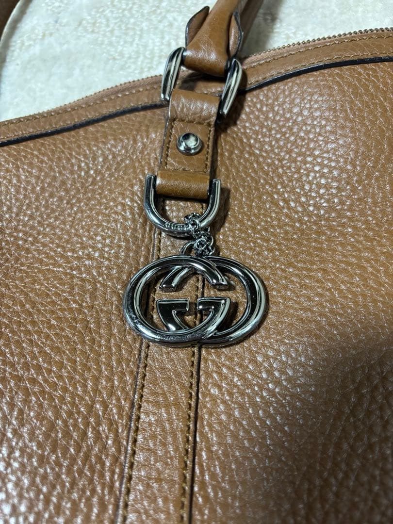 Gucci Gucci - Brown Interlocking G Top Handle Bag Preloved Size ONE SIZE - 2 Thumbnail