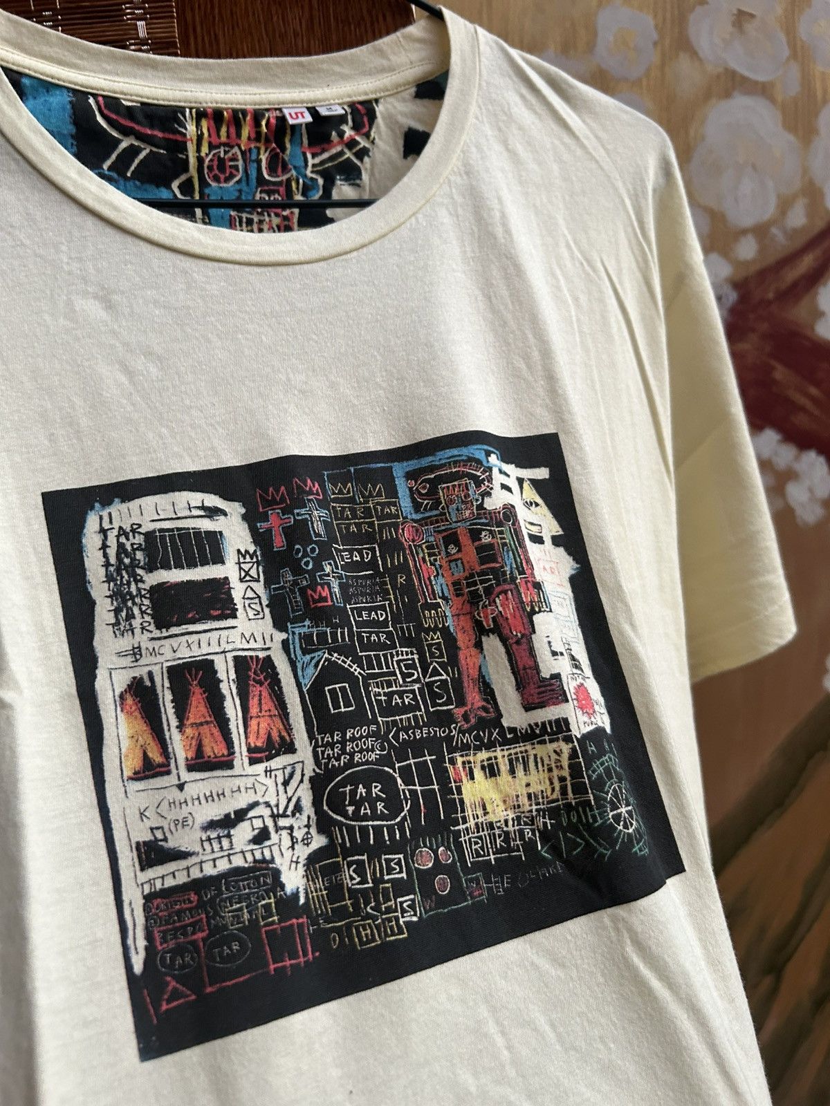 Jean-Michel Basquiat × Uniqlo × Vintage Vintage Uniqlo UT X Jean-Michel Basquiat Graphic Print Tee Size US M / EU 48-50 / 2 - 4 Thumbnail