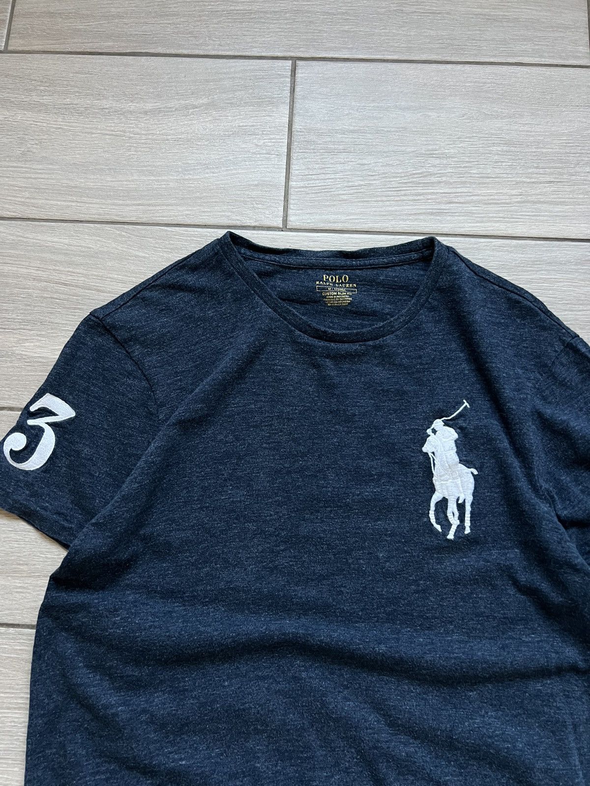 Polo Ralph Lauren Polo Ralph Lauren t Shirt Men Cotton Tee Navy Blue Size US M / EU 48-50 / 2 - 6 Thumbnail