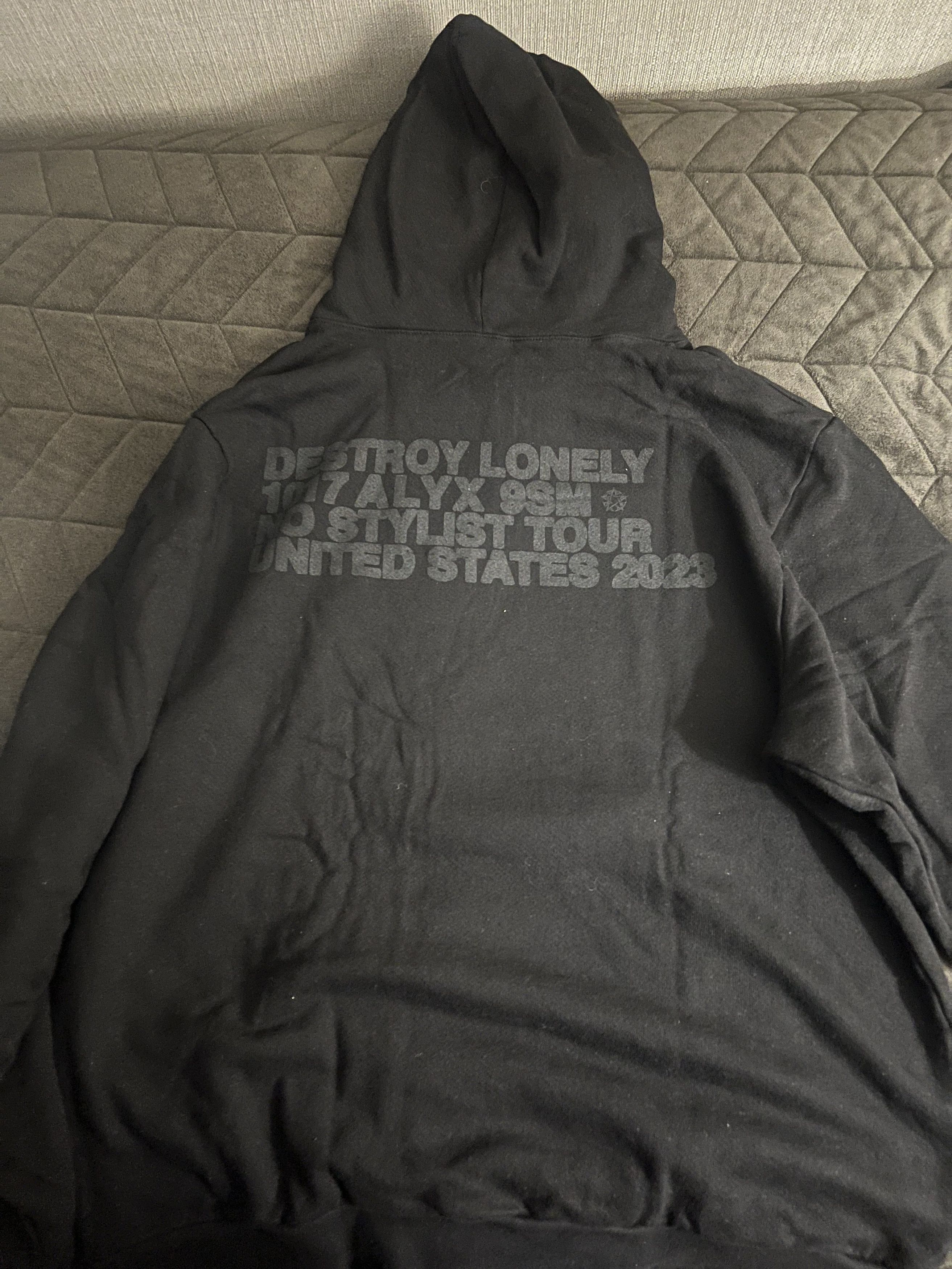 Destroy Lonely Destroy Lonely x 1017 Alyx 9SM No Stylist Tour Hoodie Size US L / EU 52-54 / 3 - 2 Thumbnail