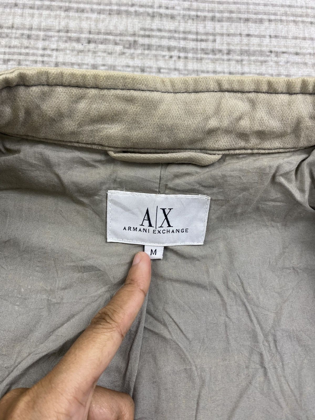 Armani Exchange × Japanese Brand × Vintage Vintage Armani Exchange Casual Jacket Size US M / EU 48-50 / 2 - 9 Thumbnail