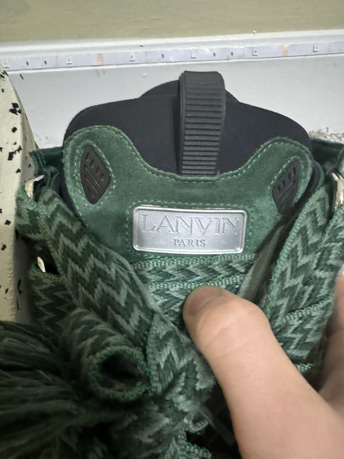 Lanvin Lanvin curb sneakers size 10 very good condition Size US 10 / EU 43 - 6 Thumbnail