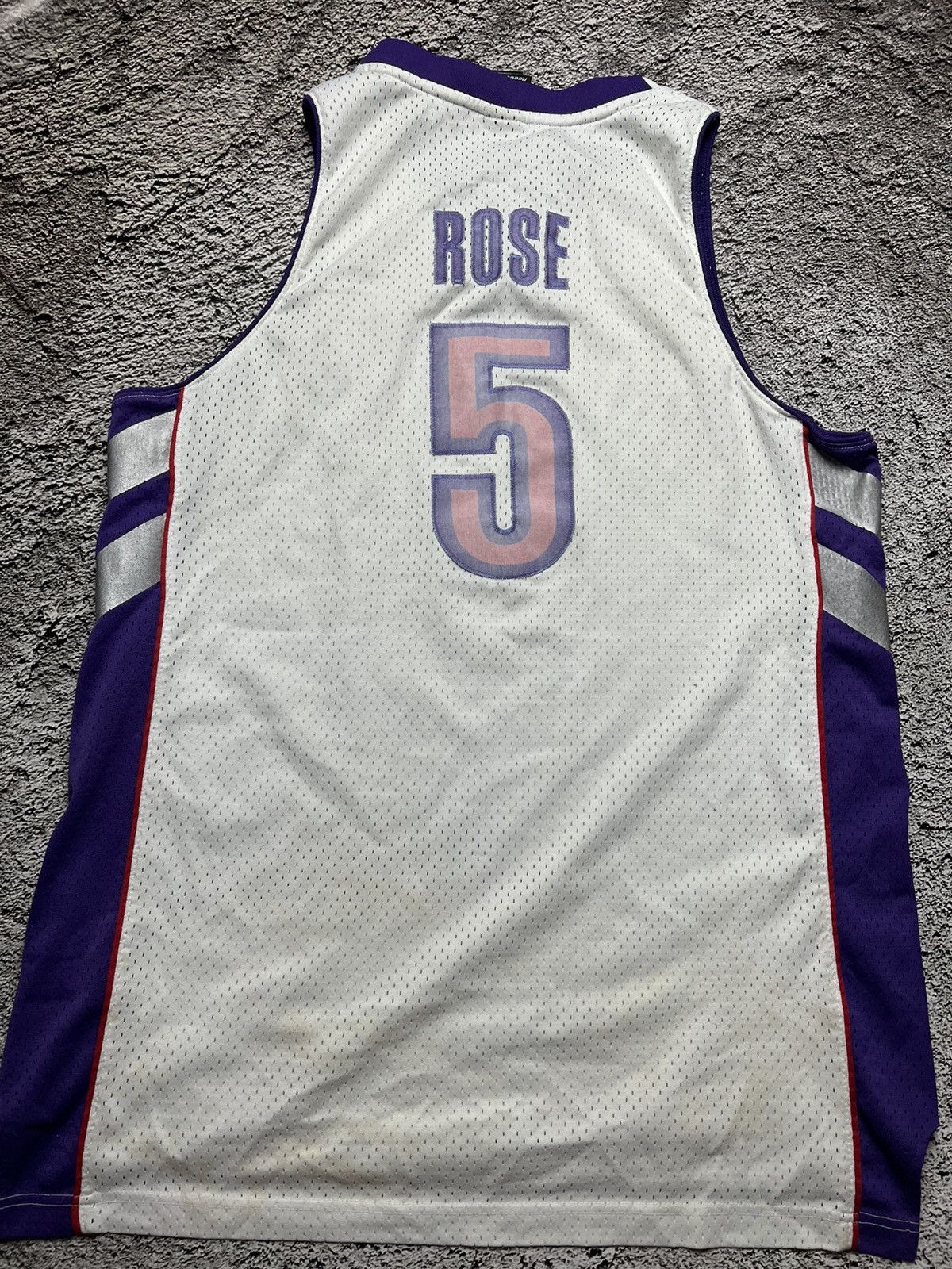 Reebok RARE‼️VTG 90’s Toronto Raptors NBA Jalen Rose reebok jersey Size US L / EU 52-54 / 3 - 9 Thumbnail