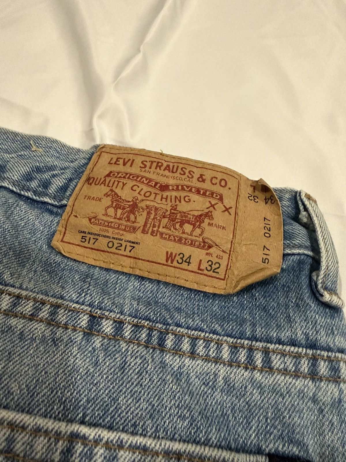 Levi's Vintage Clothing LEVIS 517 LVC LEVIS VINTAGE COLLECTION SIZE 34/30 Size US 34 / EU 50 - 6 Thumbnail