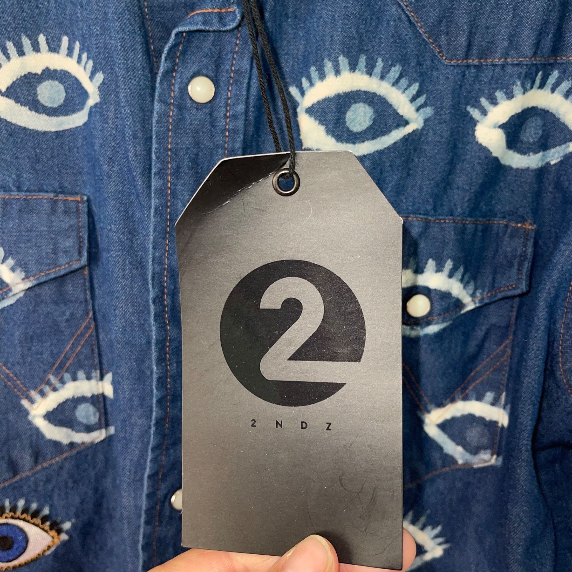 Other 2ndz Mens Shirt Size Medium Blue Size US M / EU 48-50 / 2 - 3 Thumbnail