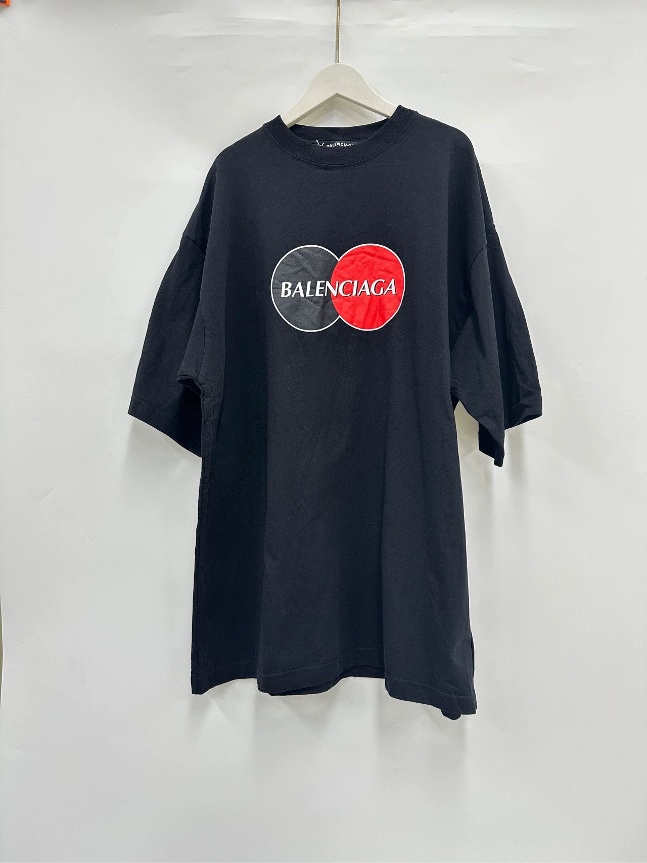 Balenciaga Balenciaga Logo Print Loose Short Sleeve T-Shirt - dmc Size US XXL / EU 58 / 5 - 1 Thumbnail